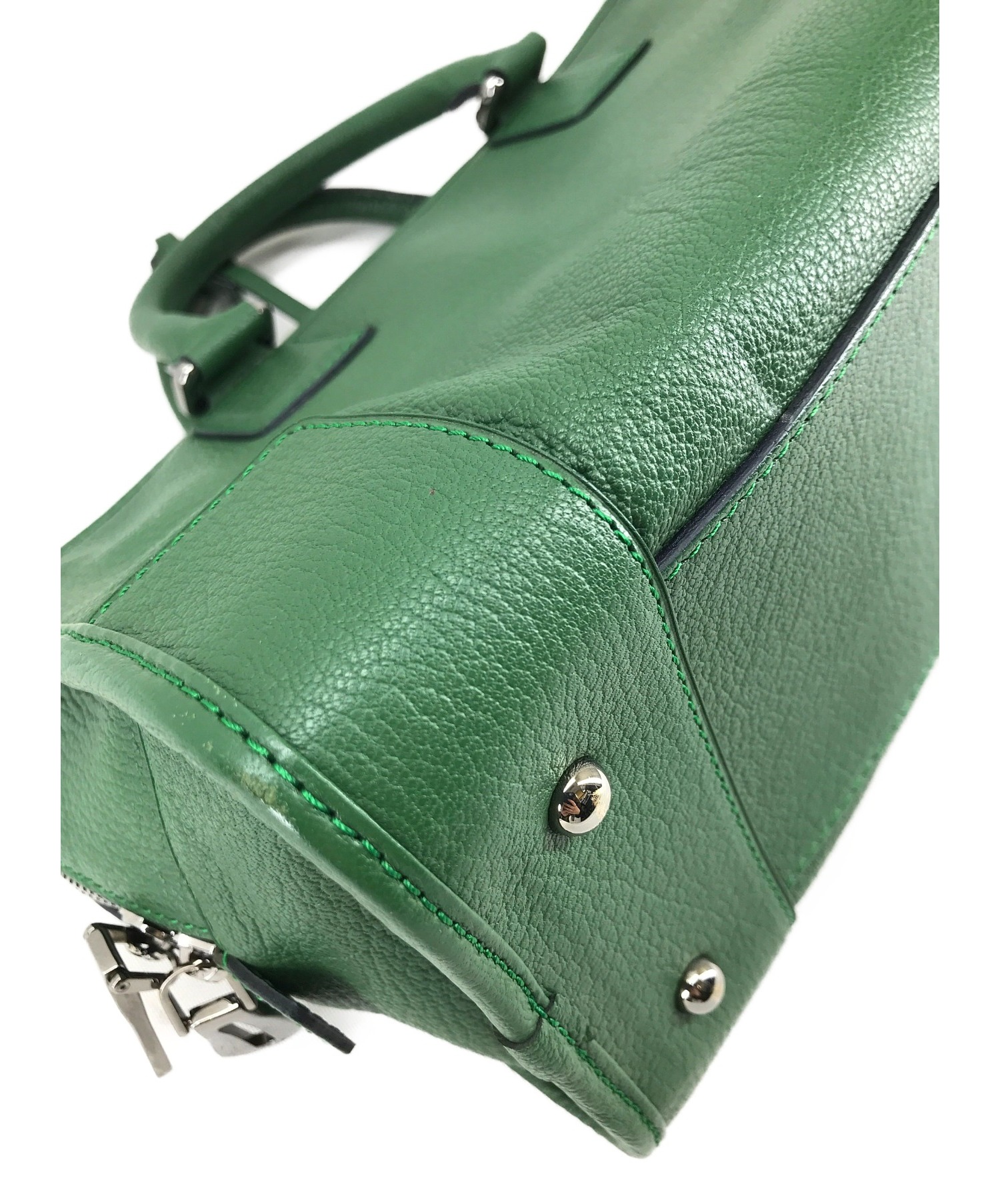 白雪姫　LOEWE ロエベ アマソナ28 ジャガード　アボカドグリーン 白雪姫 LOEWE ロエベ アマソナ28 ジャガード アボカドグリーン LOEWE