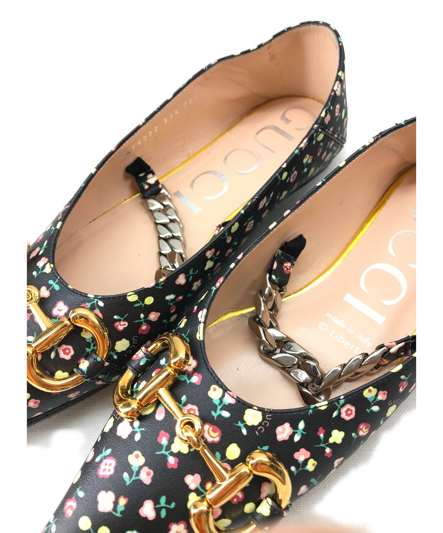 GUCCI LIBERTY フラットバレエシューズ 【公式通販】