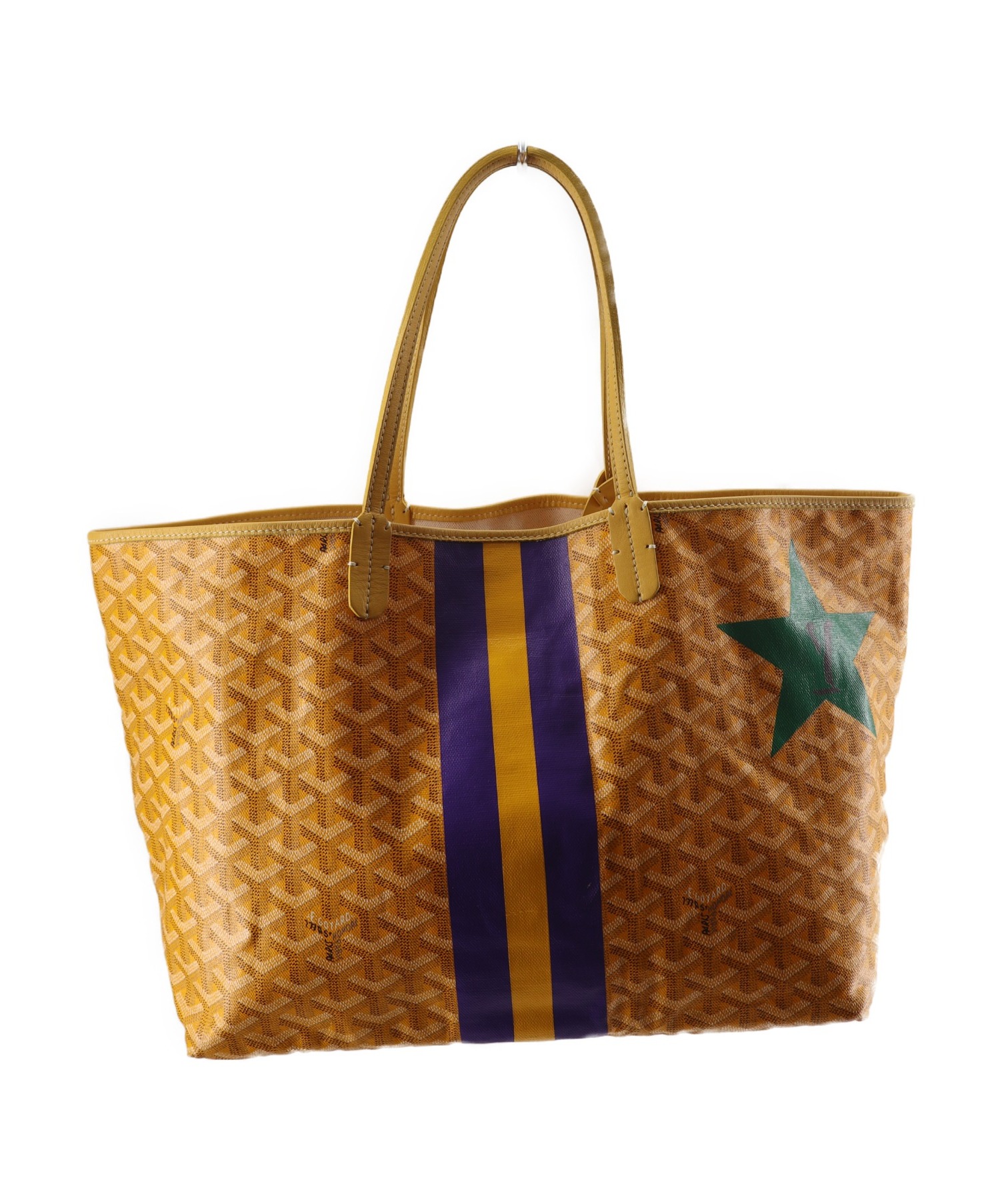 中古・古着通販】GOYARD (ゴヤール) サンルイPM イエロー サイズ:なし