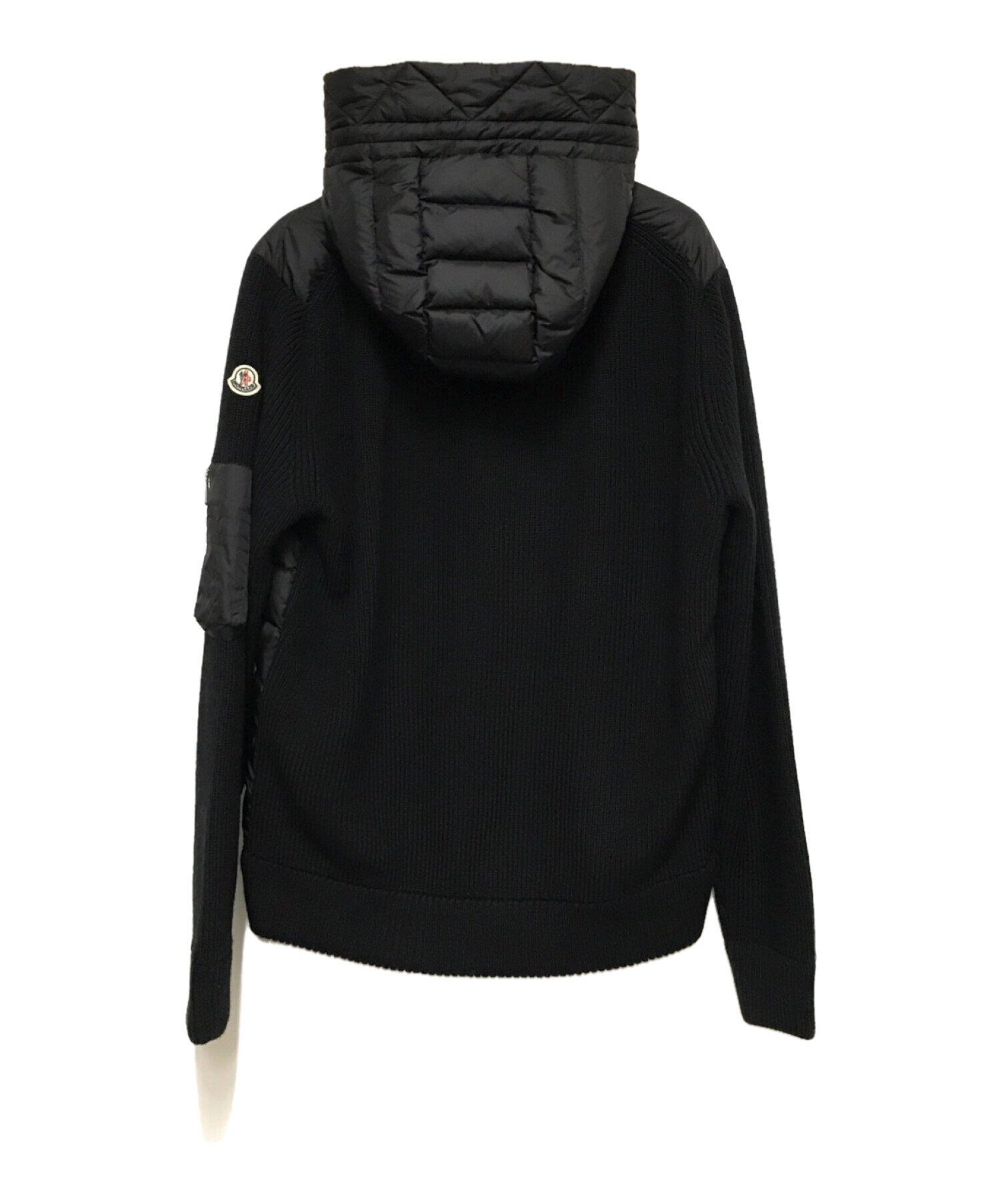 中古・古着通販】MONCLER (モンクレール) ダウン×ニット 切替