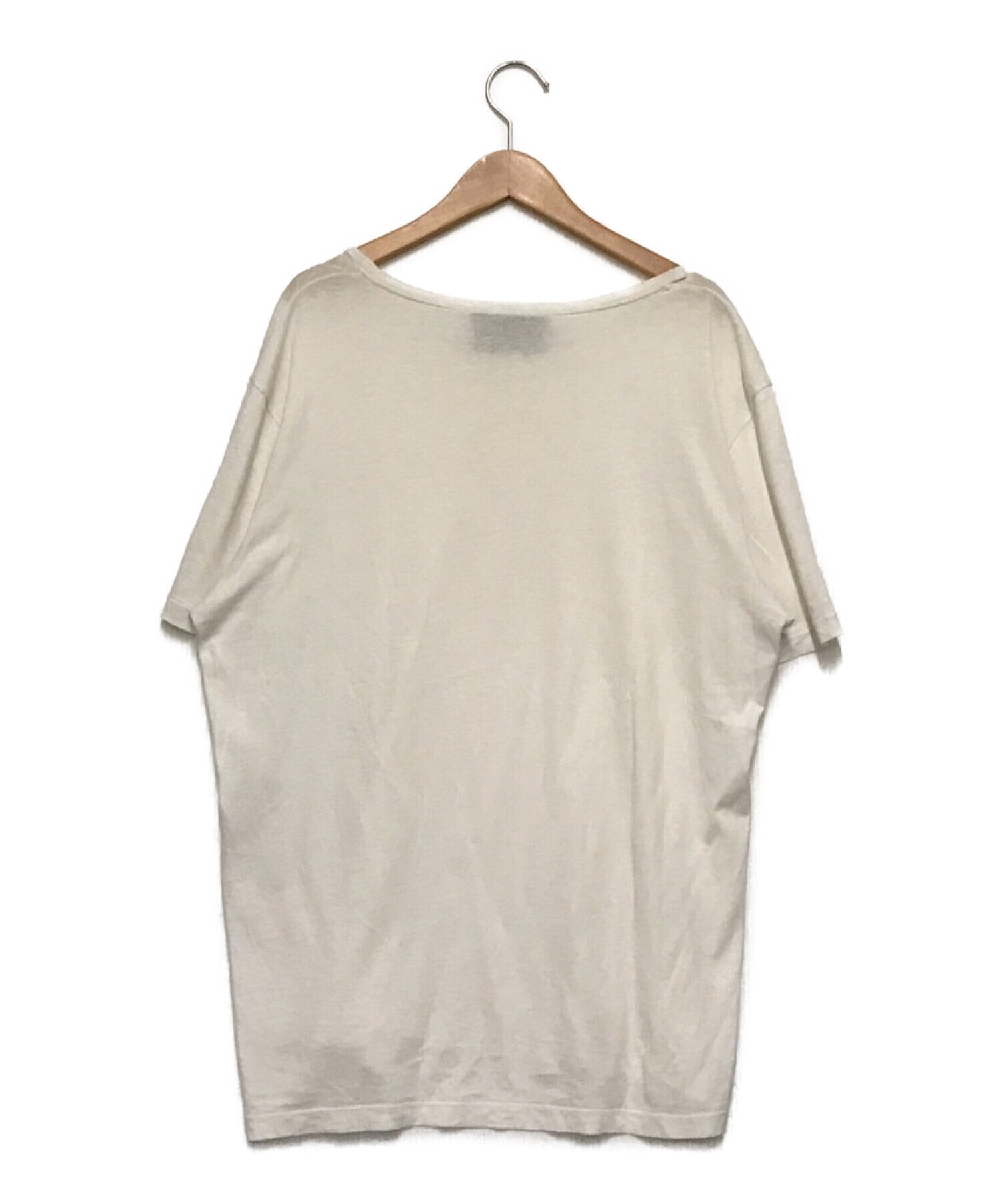 中古・古着通販】GUCCI (グッチ) プリントTシャツ ホワイト サイズ:XL 