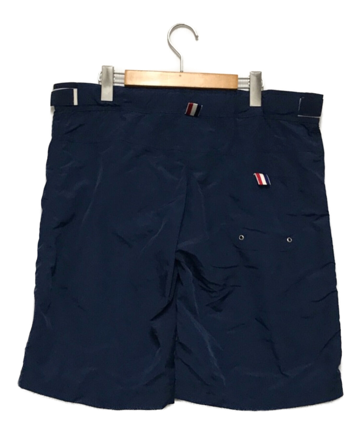 中古・古着通販】Thom Browne (トムブラウン) スイムショーツ ネイビー