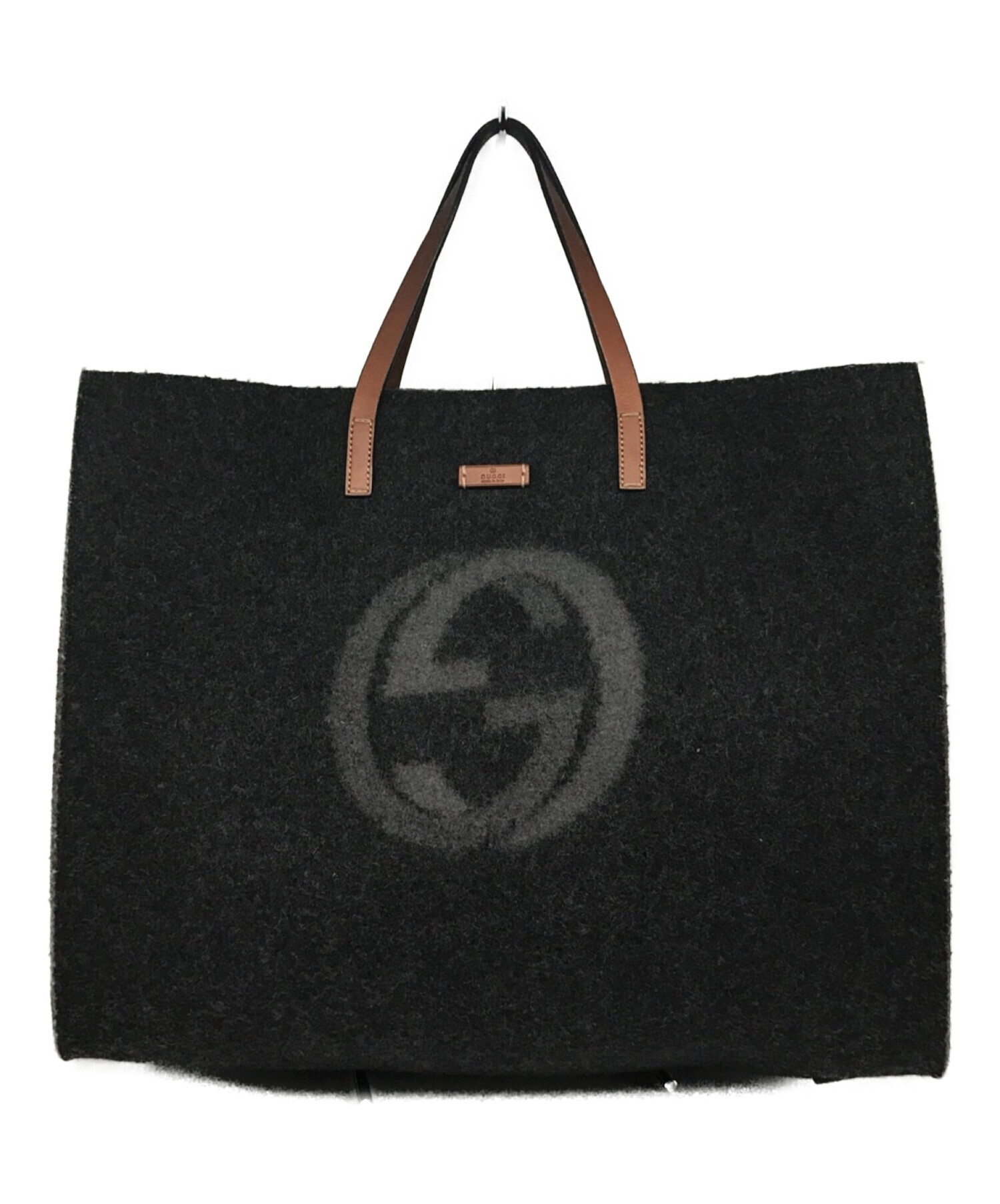 中古・古着通販】GUCCI (グッチ) インターロッキングGG フェルトトート