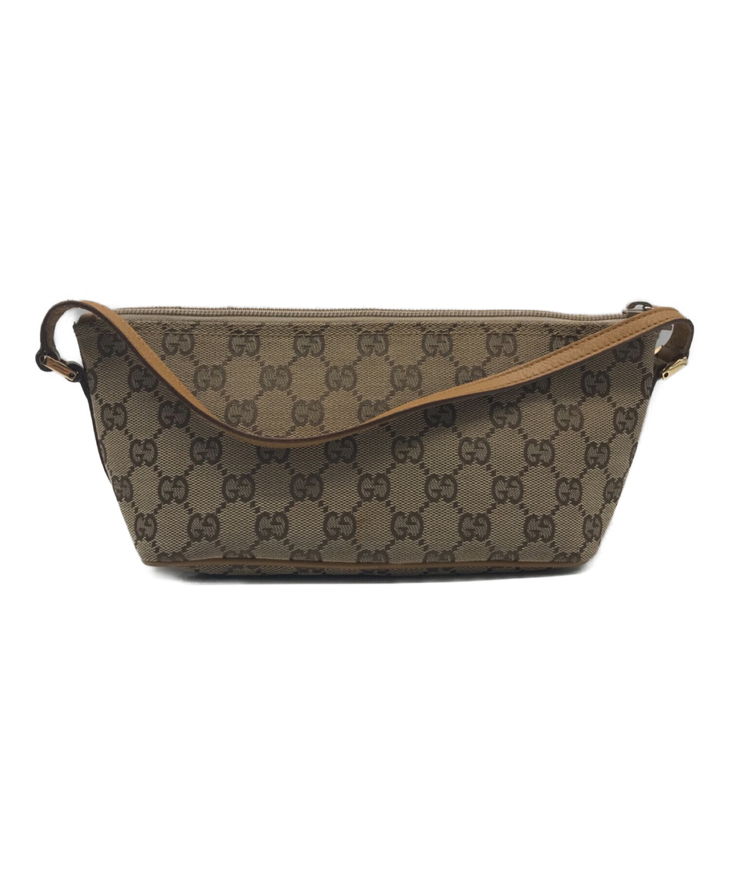 中古・古着通販】GUCCI (グッチ) GGキャンバスアクセサリーポーチ