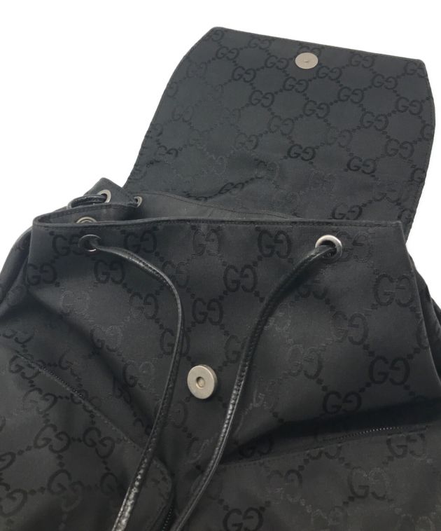 中古・古着通販】GUCCI (グッチ) GG柄ナイロンリュック｜ブランド