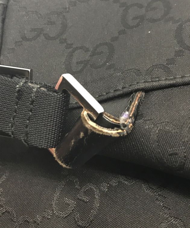 中古・古着通販】GUCCI (グッチ) GG柄ナイロンリュック｜ブランド