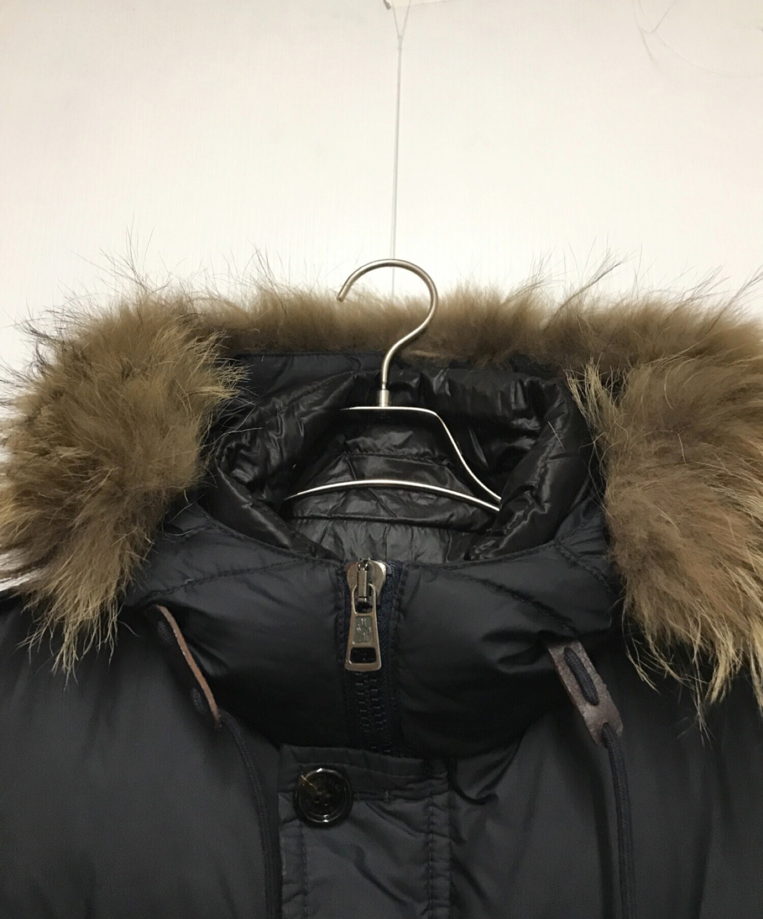 中古・古着通販】MONCLER (モンクレール) RHONE ダウンコート ネイビー