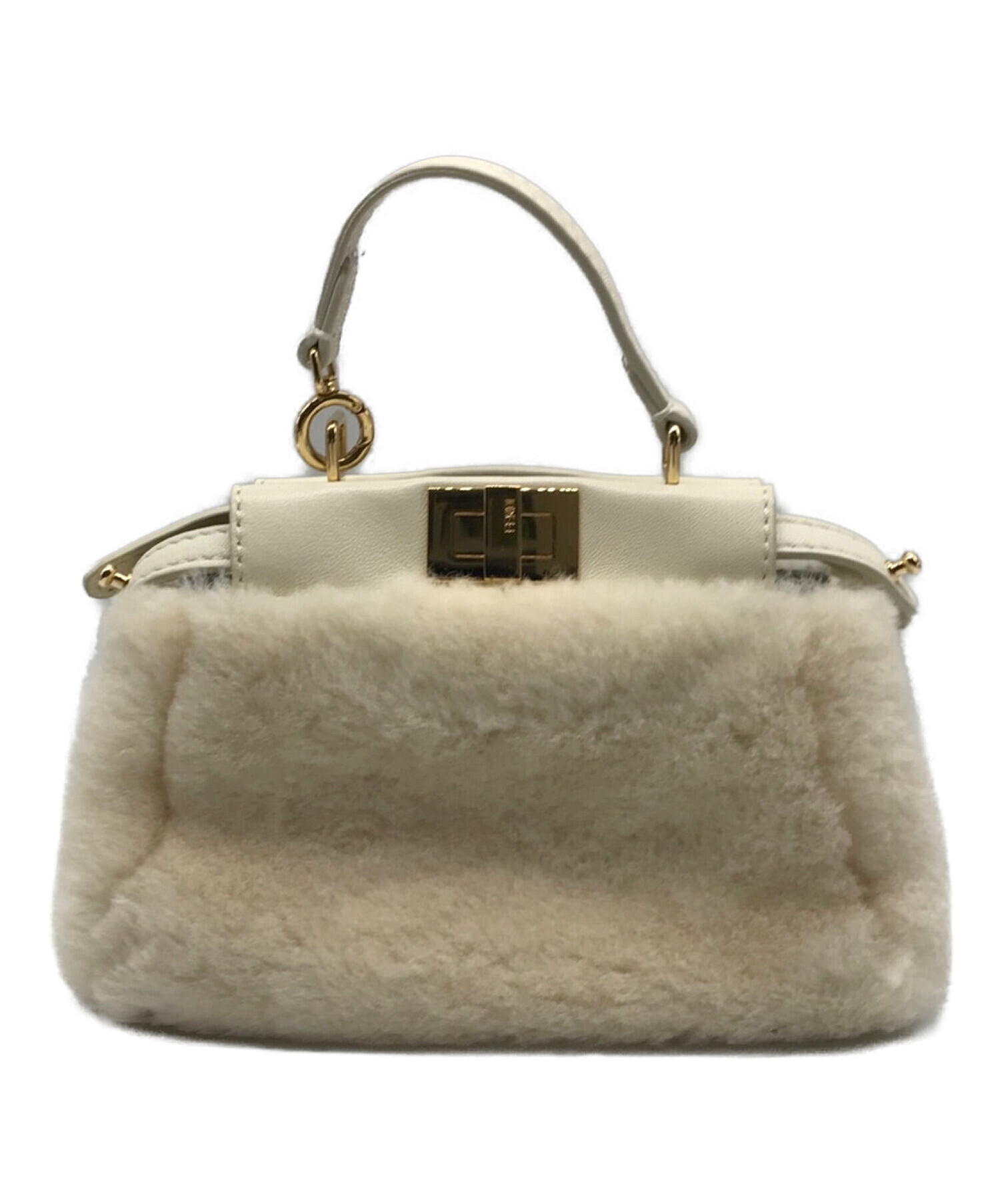 中古・古着通販】FENDI (フェンディ) 2WAYムートンミニショルダー 