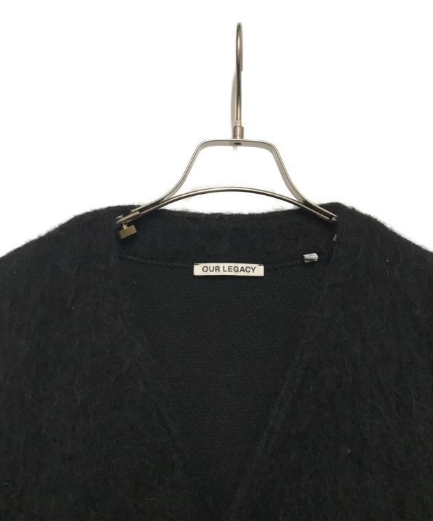 中古・古着通販】OUR LEGACY (アワーレガシー) CARDIGAN BLACK MOHAIR