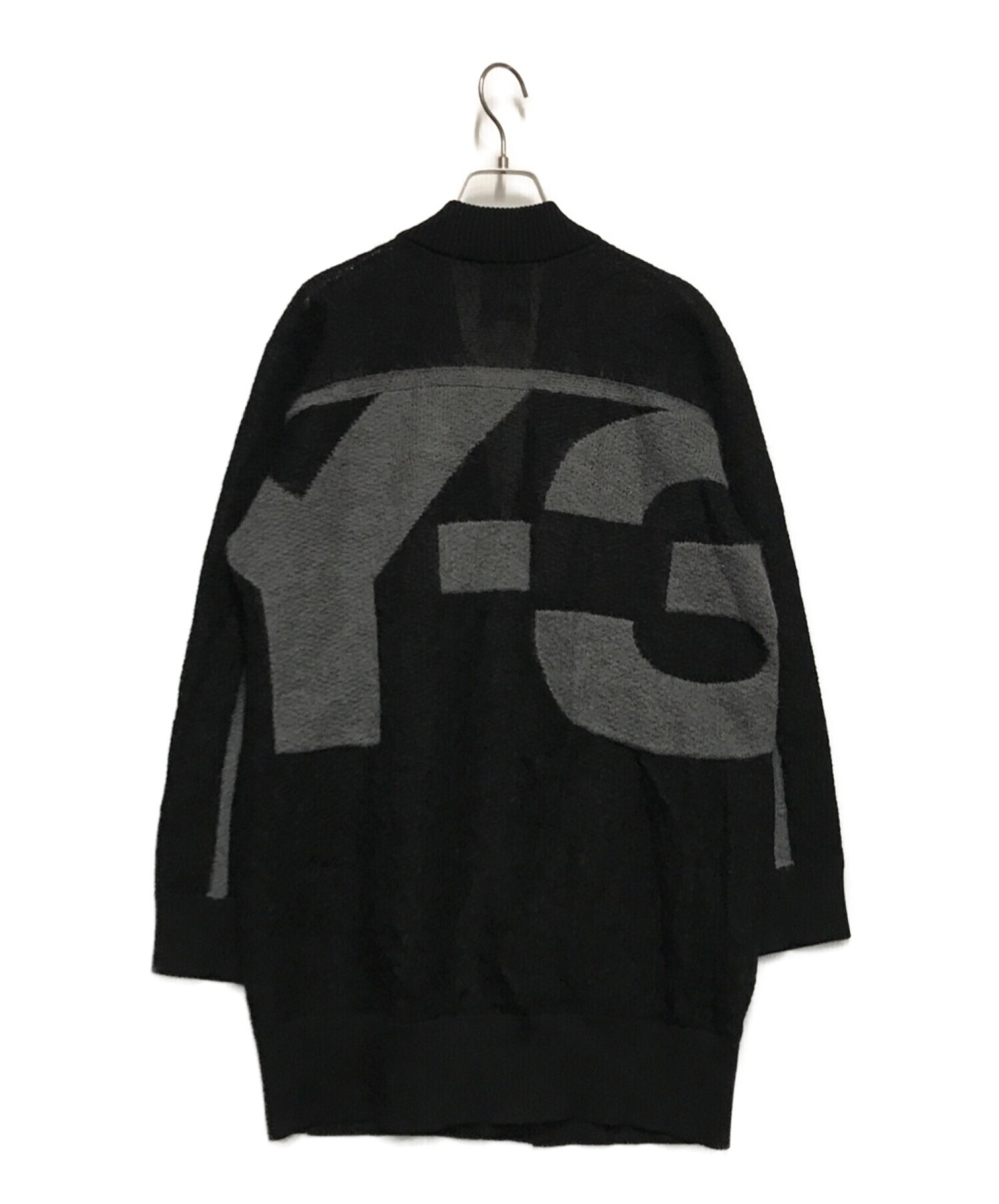 トップス Y-3 W CLASSIC SHEER KNIT CREW SWEATER 中古・古着通販】Y-3 (ワイスリー) W CLASSIC SHEER KNIT CARDIGAN