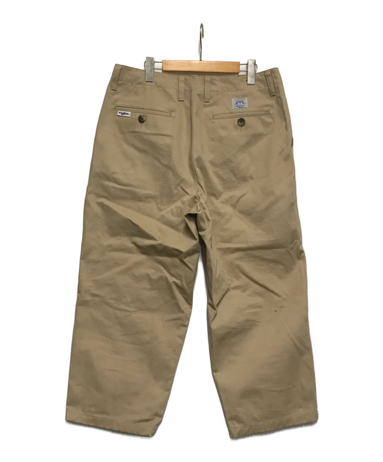 ディセンダント DC-6 COTTON TWILL TROUSERS OG DESCENDANT/DC-6 COTTON TWILL TROUSERS OG (BLACK)