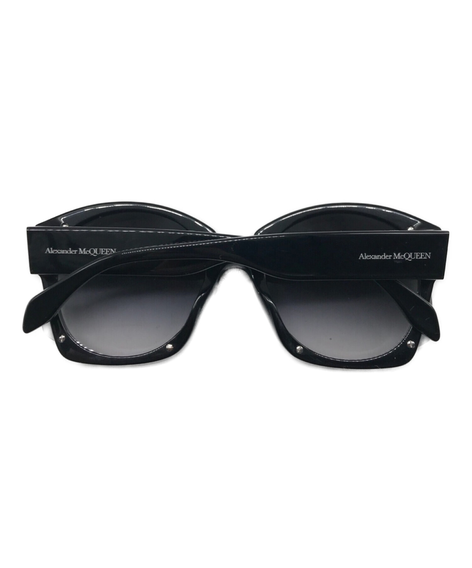 アレキサンダー マックイーン サングラス 黒 Alexander McQueen