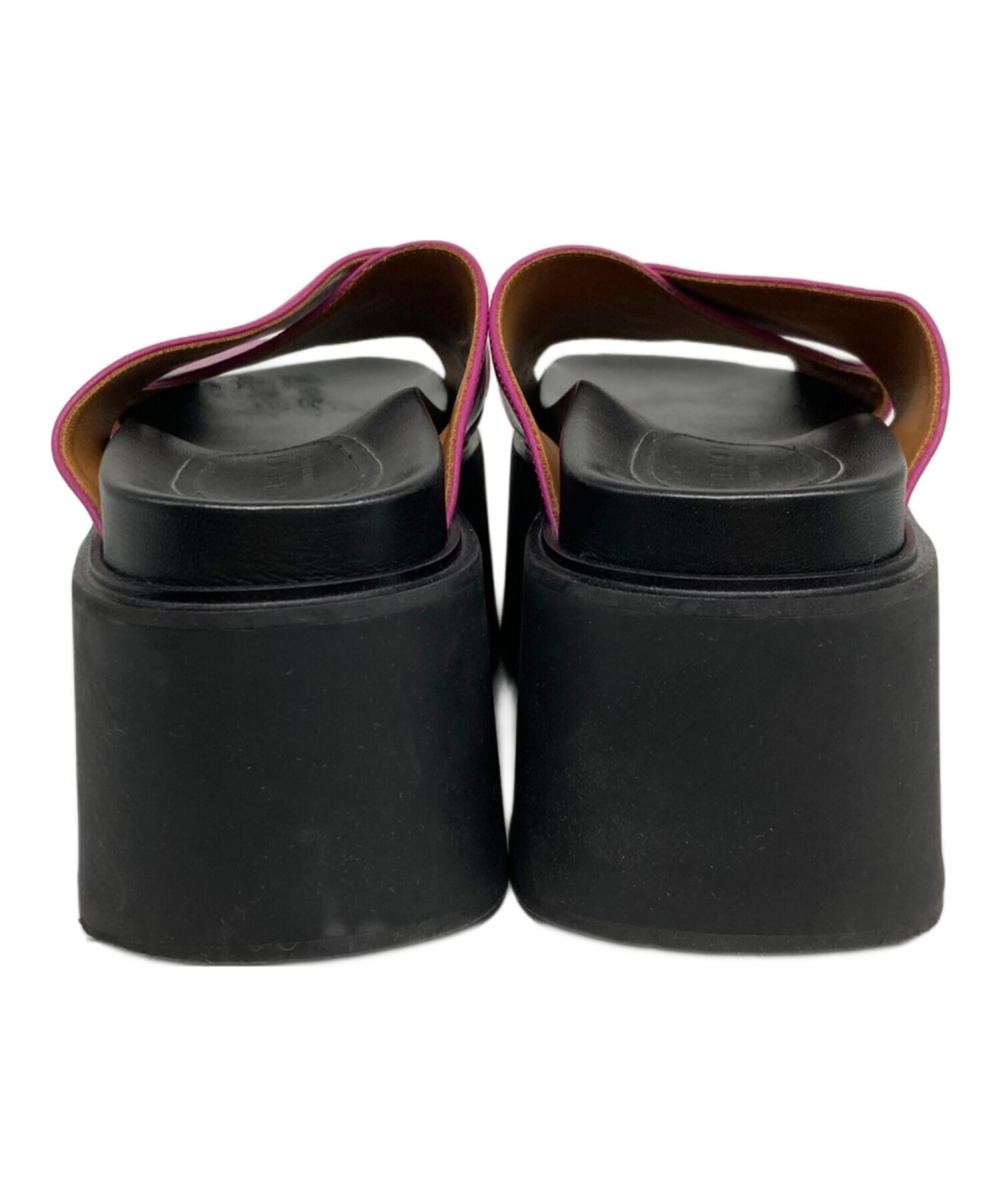 中古・古着通販】MARNI (マルニ) クロスベルト厚底サンダル 中古・古着通販】MARNI (マルニ) クロスベルト厚底サンダル