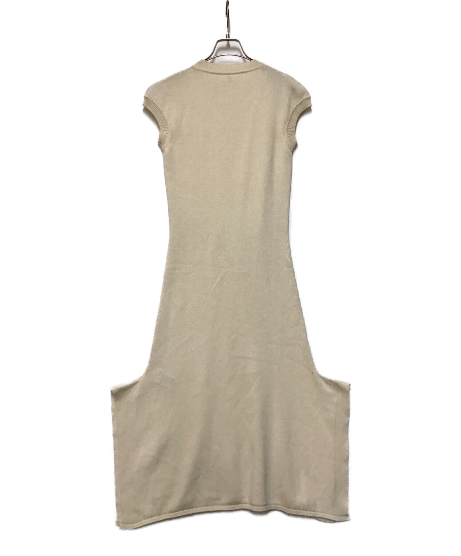 Hermes エルメス カシミア　ブレンドノースリーブニットワンピース Hermes エルメス カシミアブレンドノースリーブニットワンピース