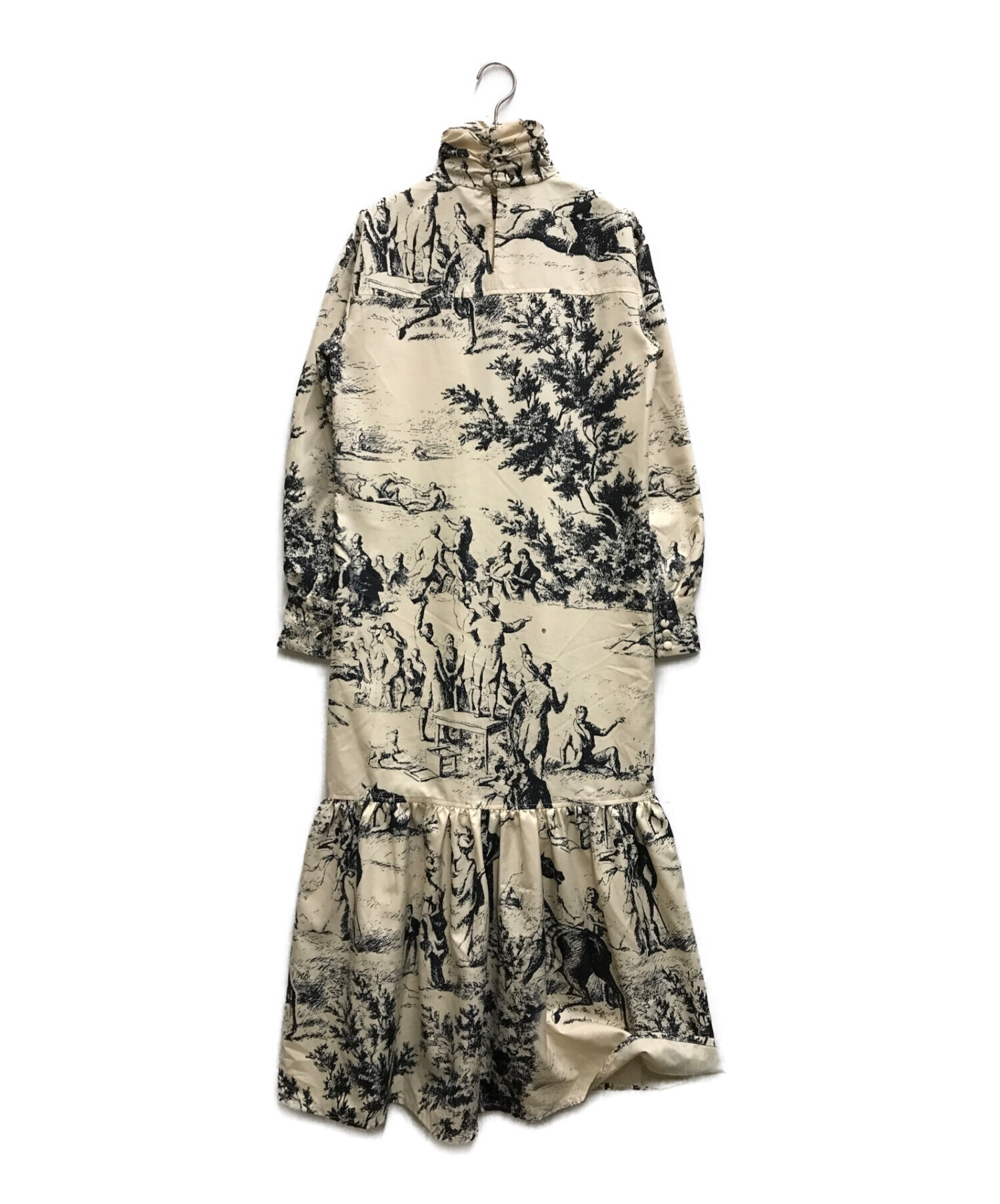 JOHN | French Scenic Printed Dress john french scenic printed