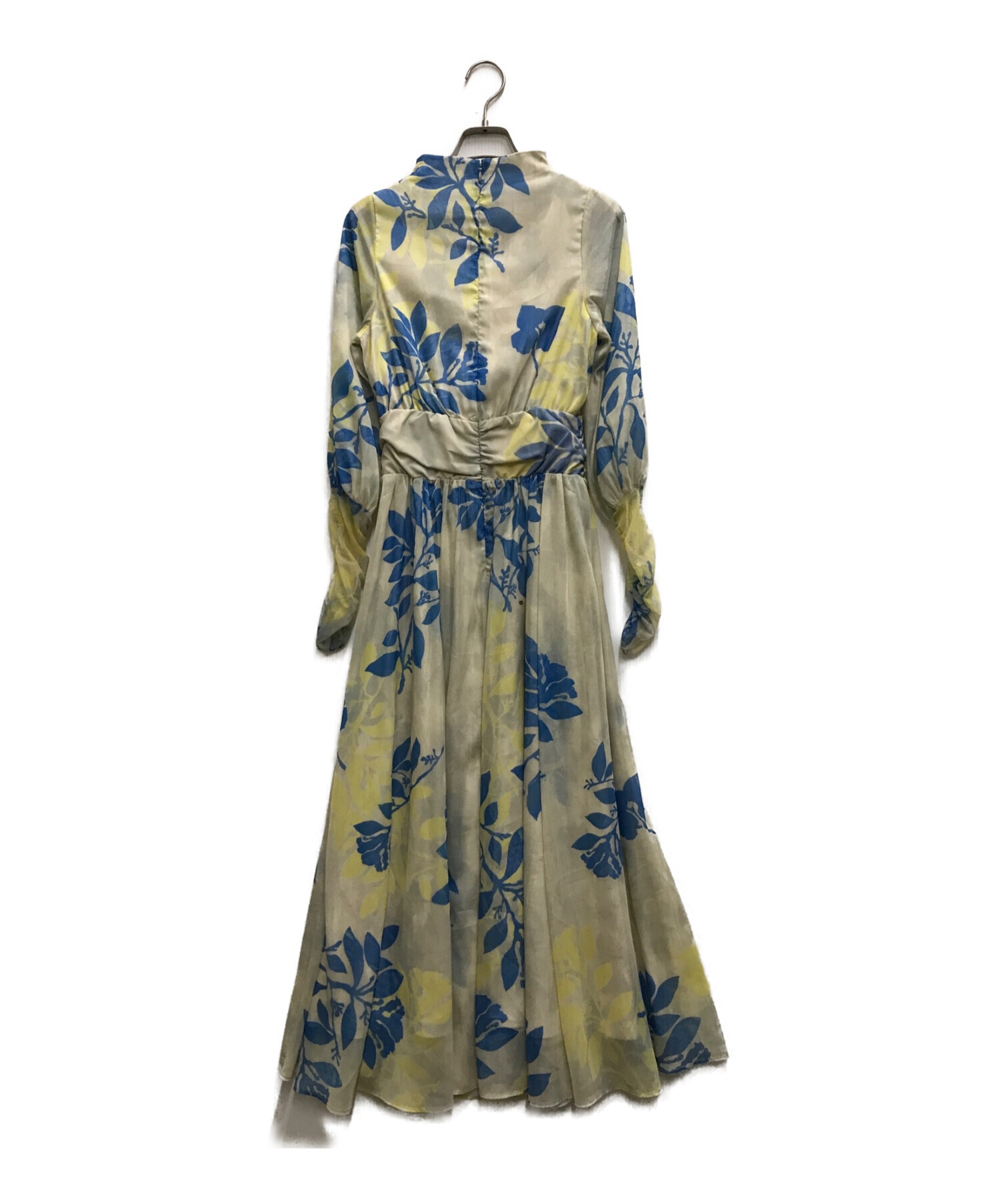 アメリヴィンテージ MEDI ROLLER ART CHIFFON DRESS AMERI MEDI ROLLER