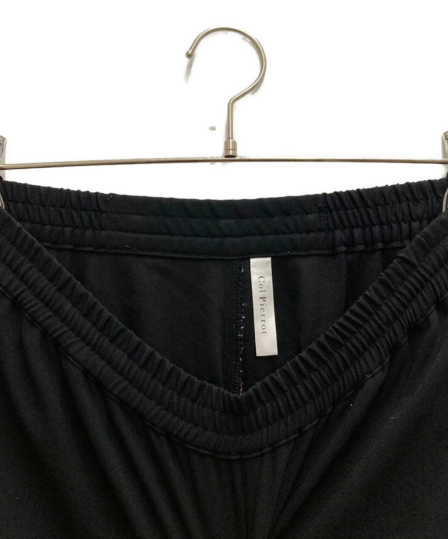 中古・古着通販】Col Pierrot (コルピエロ) Rib Pants ブラック サイズ