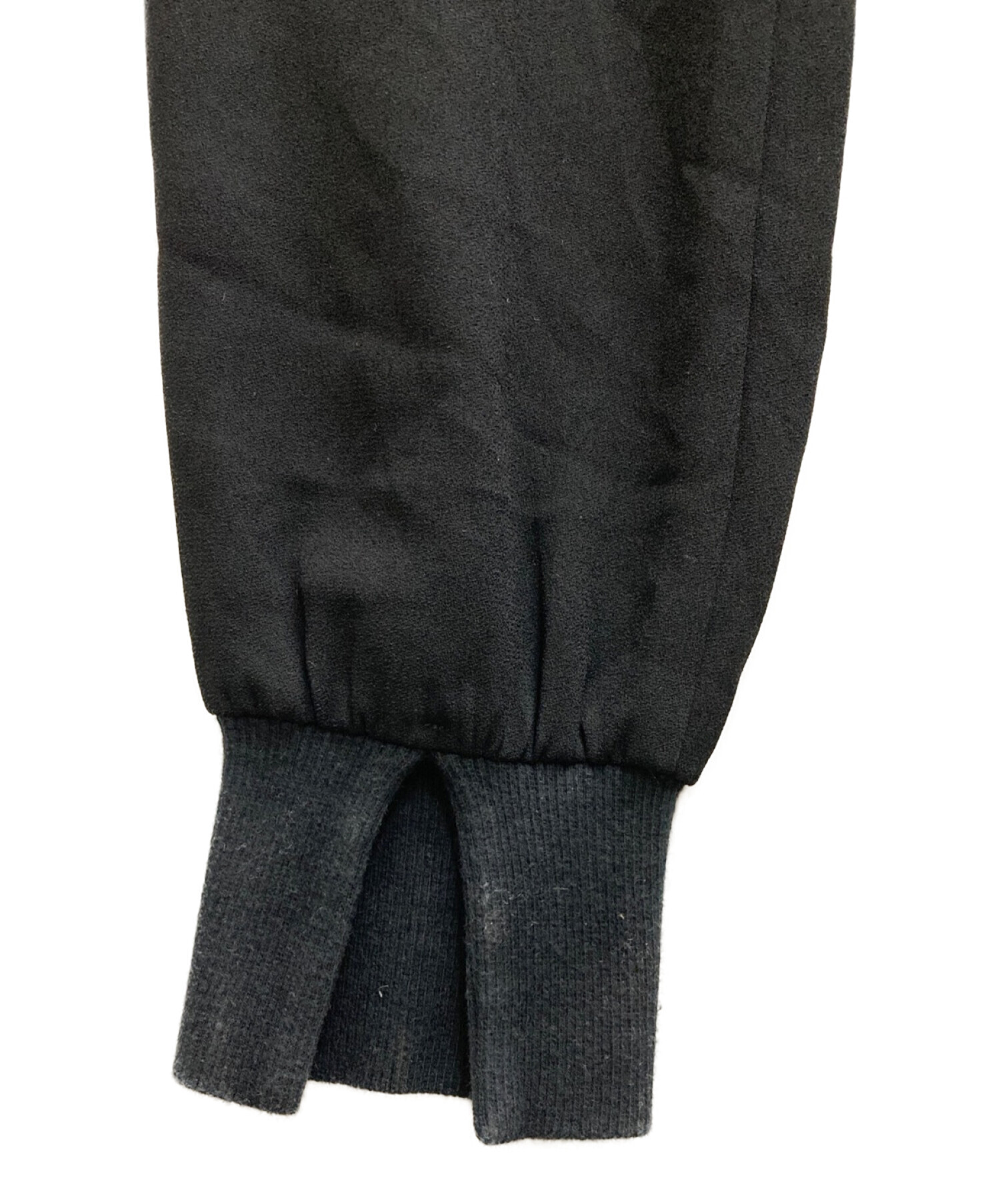 中古・古着通販】Col Pierrot (コルピエロ) Rib Pants ブラック サイズ