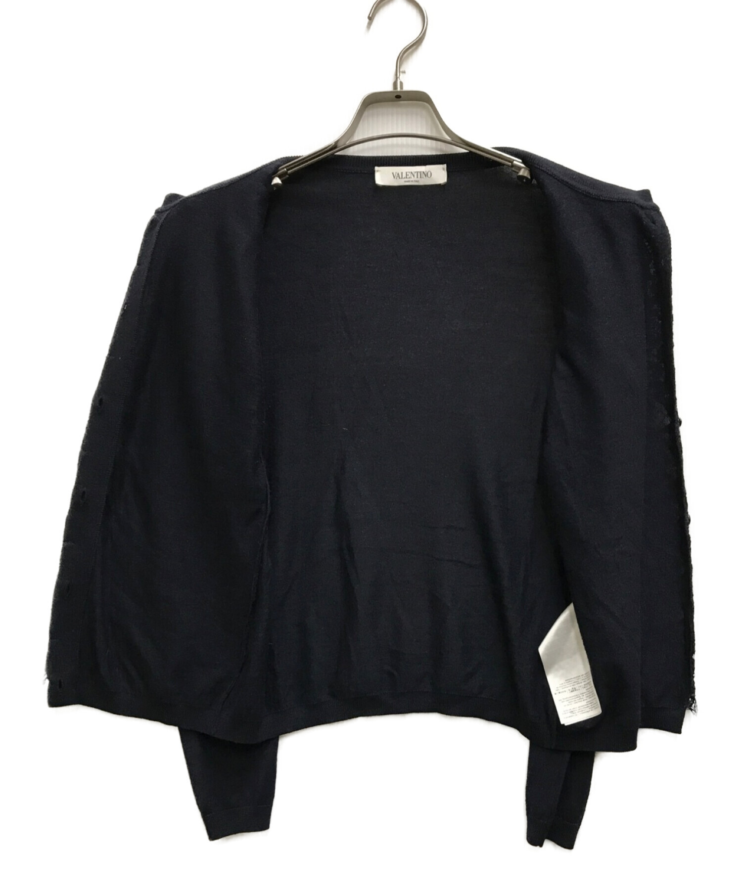 中古・古着通販】VALENTINO (ヴァレンティノ) カシミヤブレンドレース