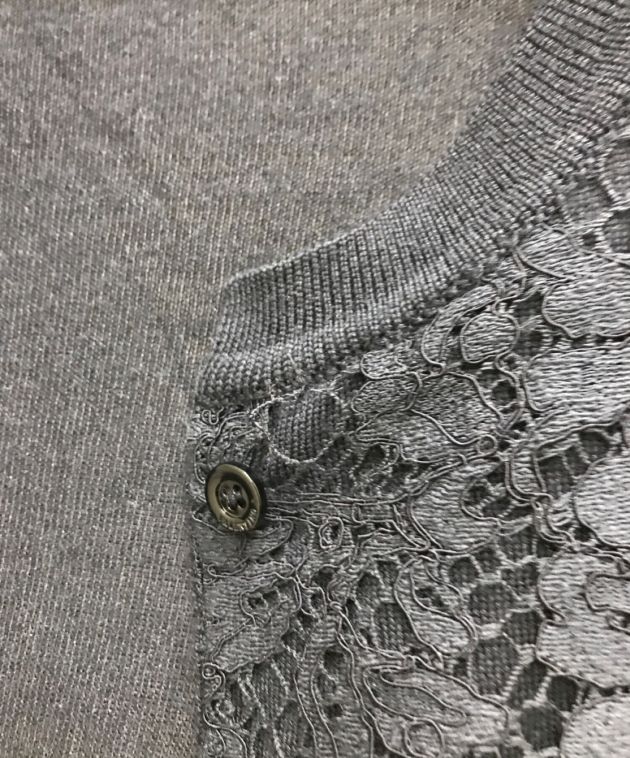 中古・古着通販】VALENTINO (ヴァレンティノ) カシミヤブレンドレース