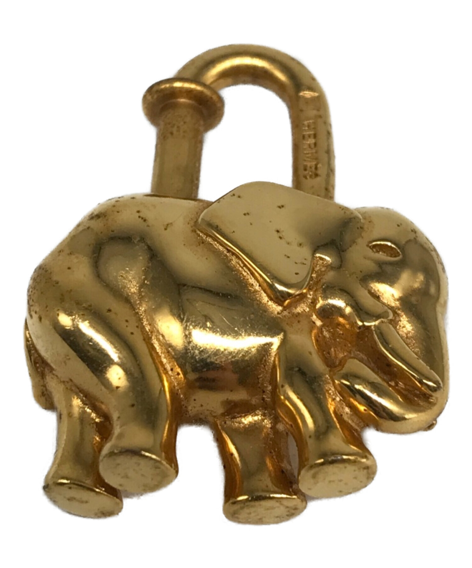 中古・古着通販】HERMES (エルメス) エレファントモチーフカデナ