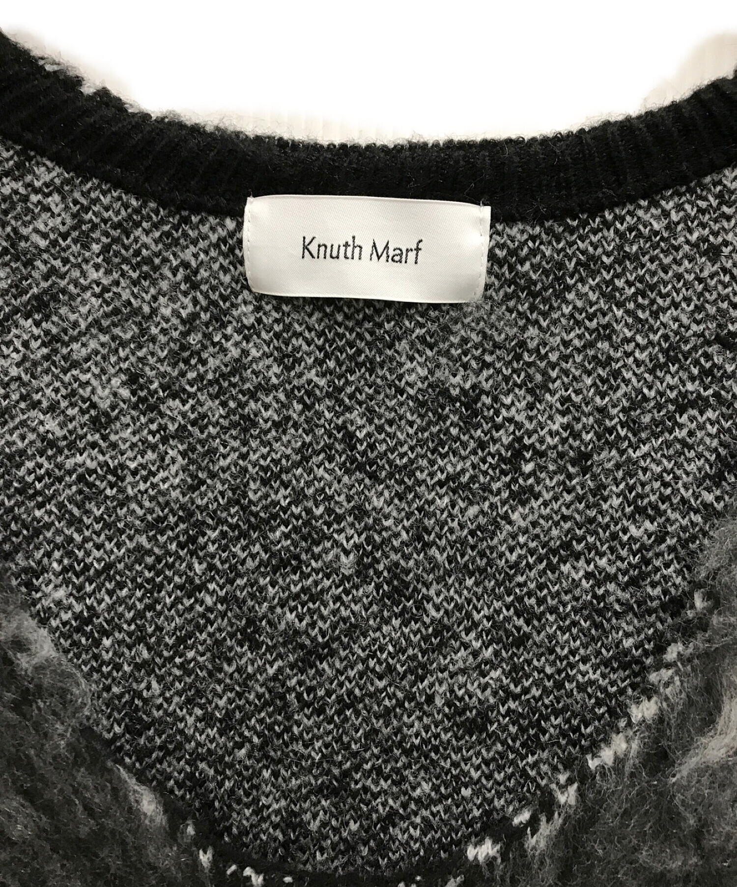 i♡Knuth MarfUneck knit pullover KNUTH MARF Uneck knit pullover(unisex)