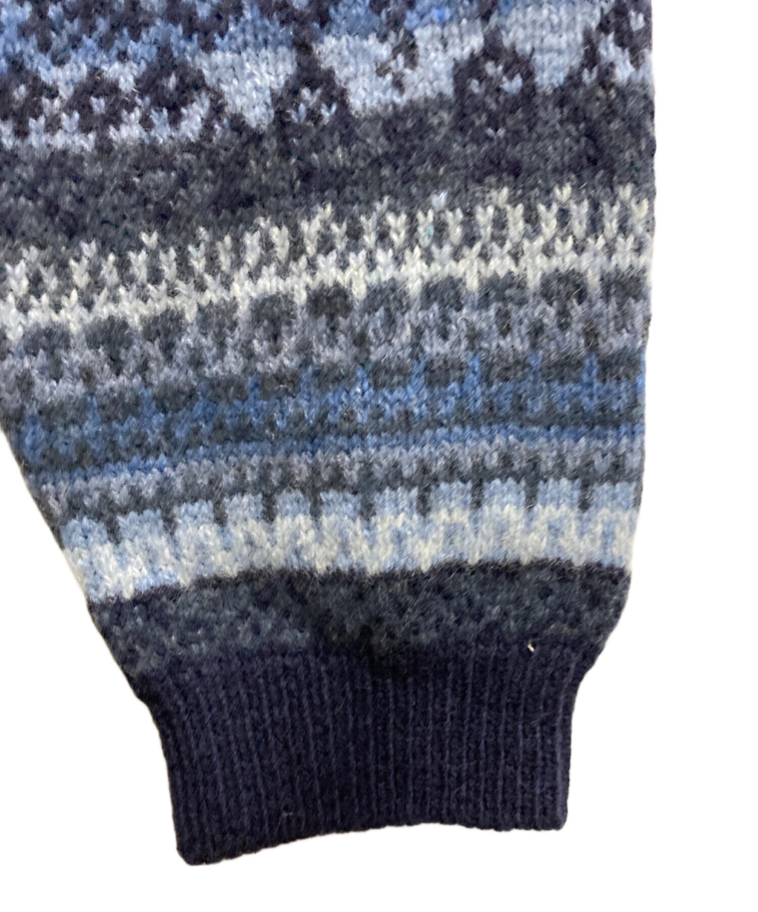 中古・古着通販】UNUSED (アンユーズド) フェアイルニットカーディガン