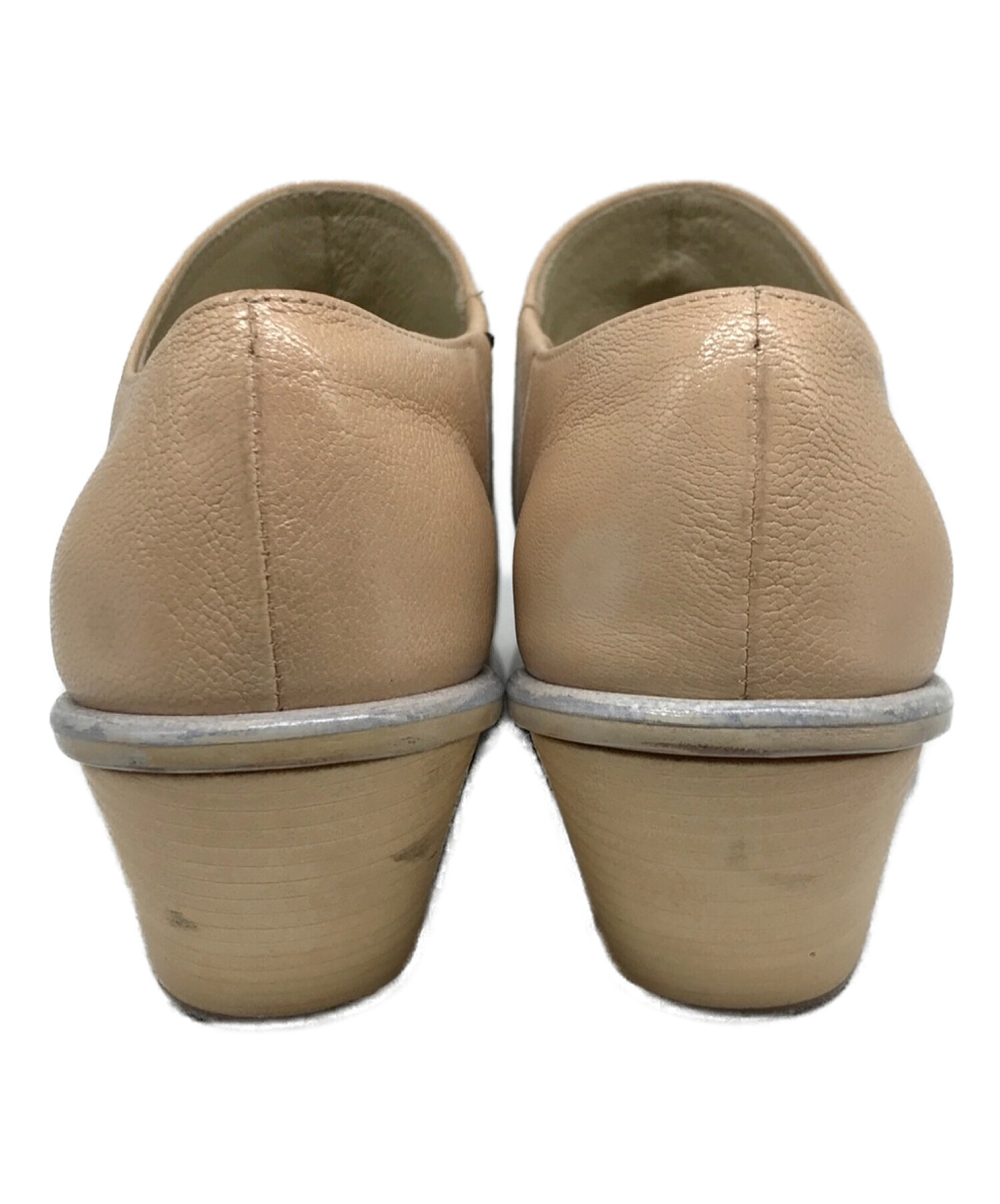 untishold Naty-2 レザーシューズ ベージュ 36 中古・古着通販 