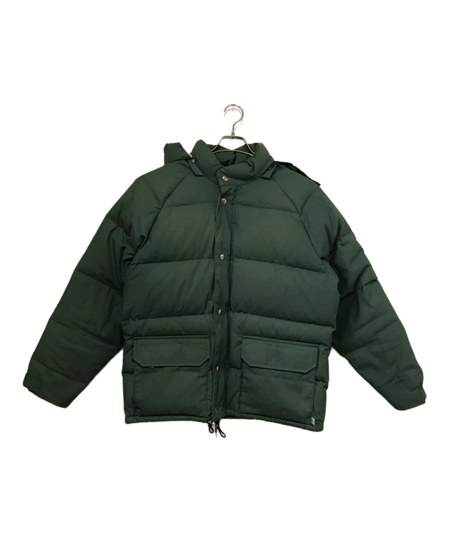 中古・古着通販】Wood's (ウッズ) ダウンジャケット グリーン サイズ