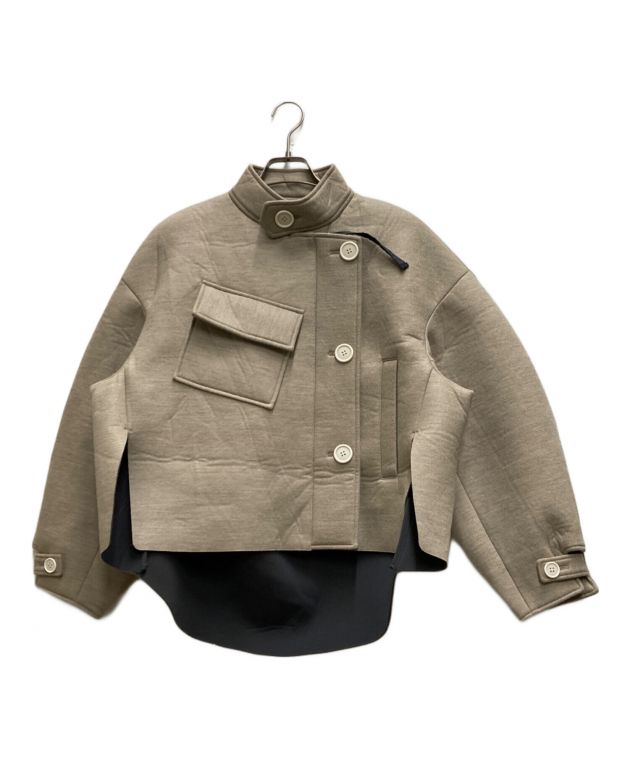 enfold エンフォルド　ボンディングショートコート 中古・古着通販】ENFOLD (エンフォルド) ウールボンディング