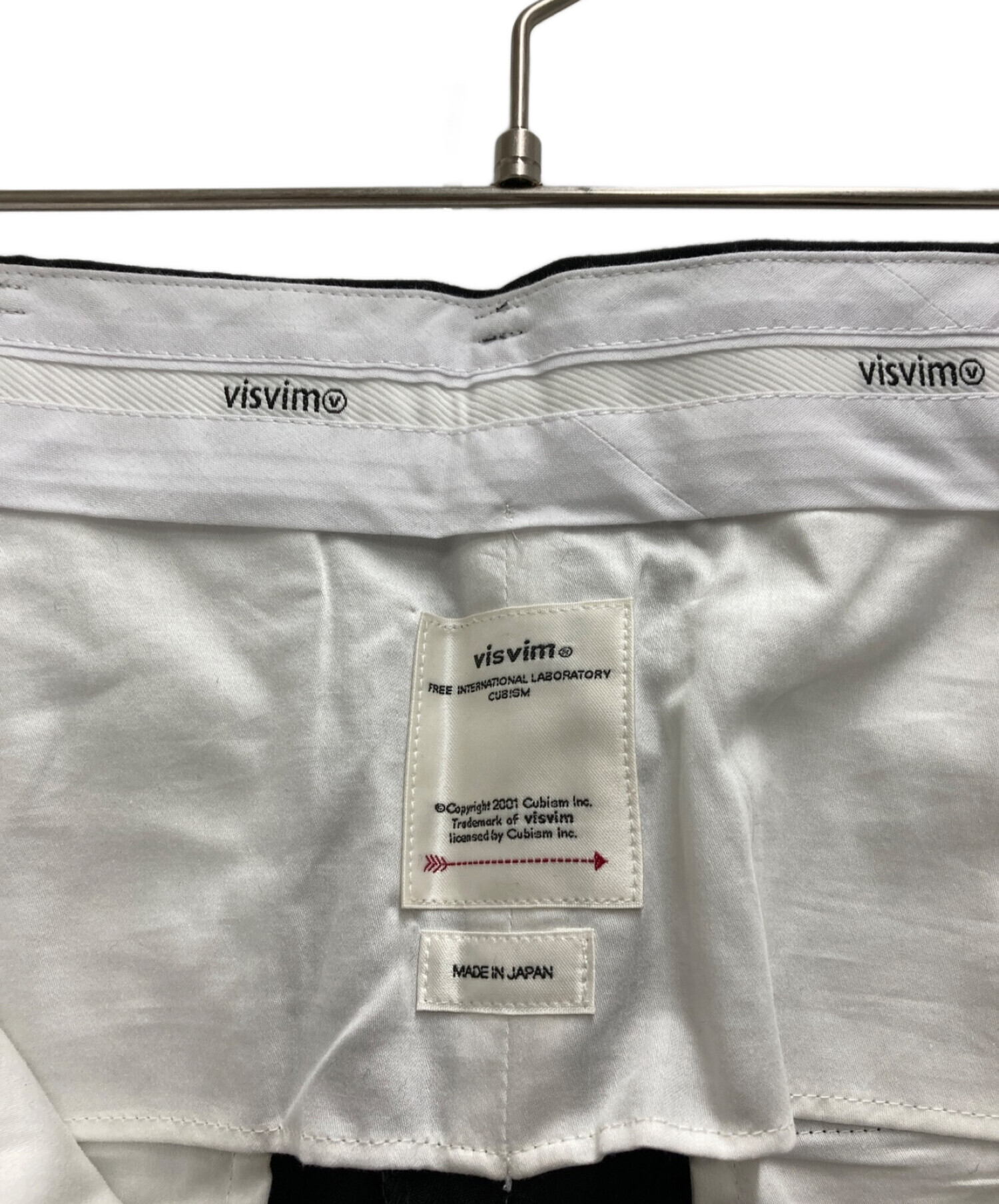 中古・古着通販】VISVIM (ビズビム) DALTON SLACKS ブラック サイズ:2