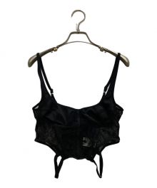 中古・古着通販】FRANGANT (フランゴン) ビスチェ ブラック サイズ 