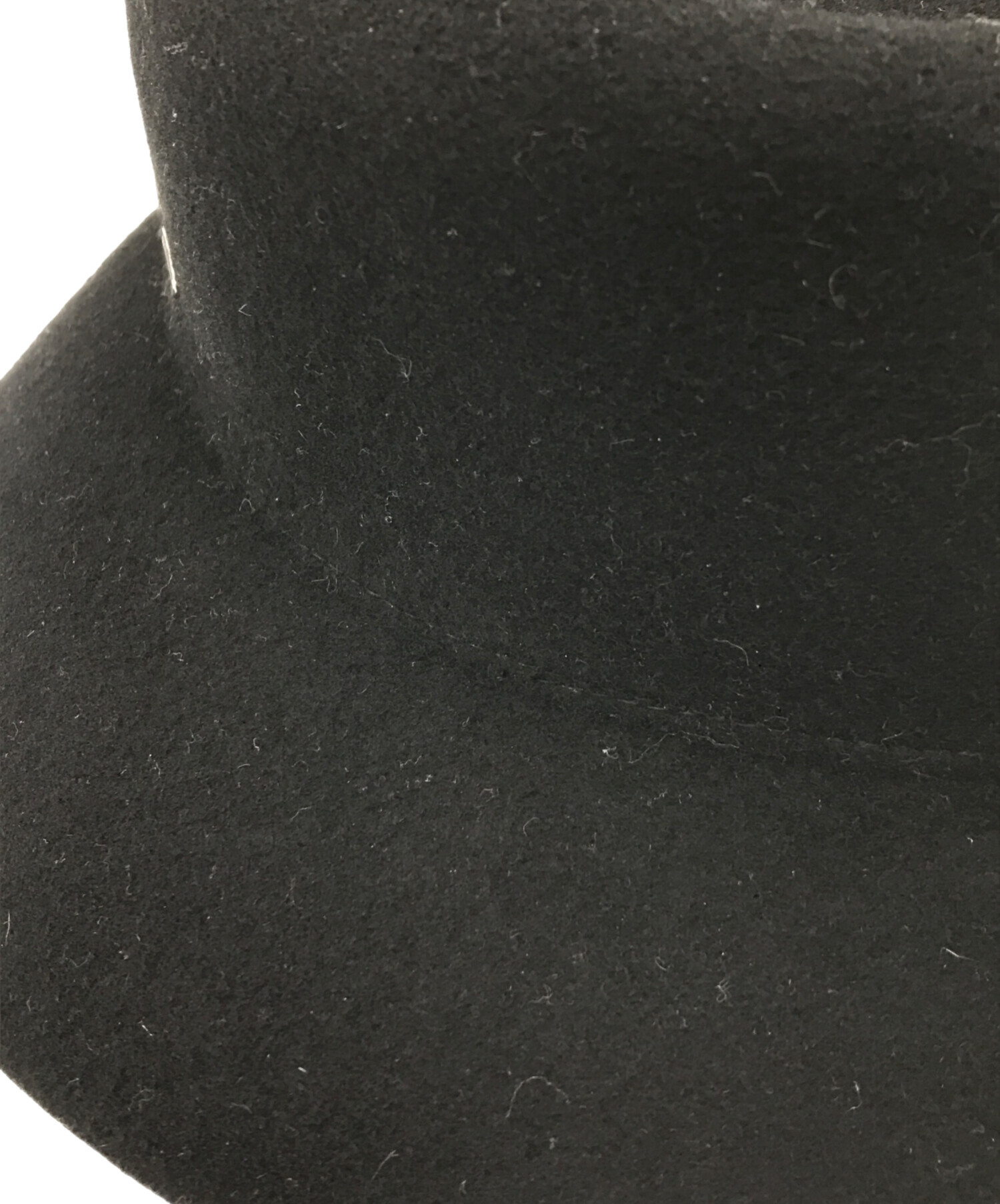 中古・古着通販】KISHIDAMIKI (キシダミキ) wool cloche hat ブラック