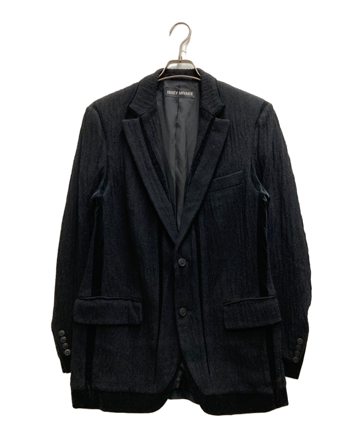 中古・古着通販】ISSEY MIYAKE (イッセイミヤケ) テーラード 中古・古着通販】ISSEY MIYAKE (イッセイミヤケ) テーラード