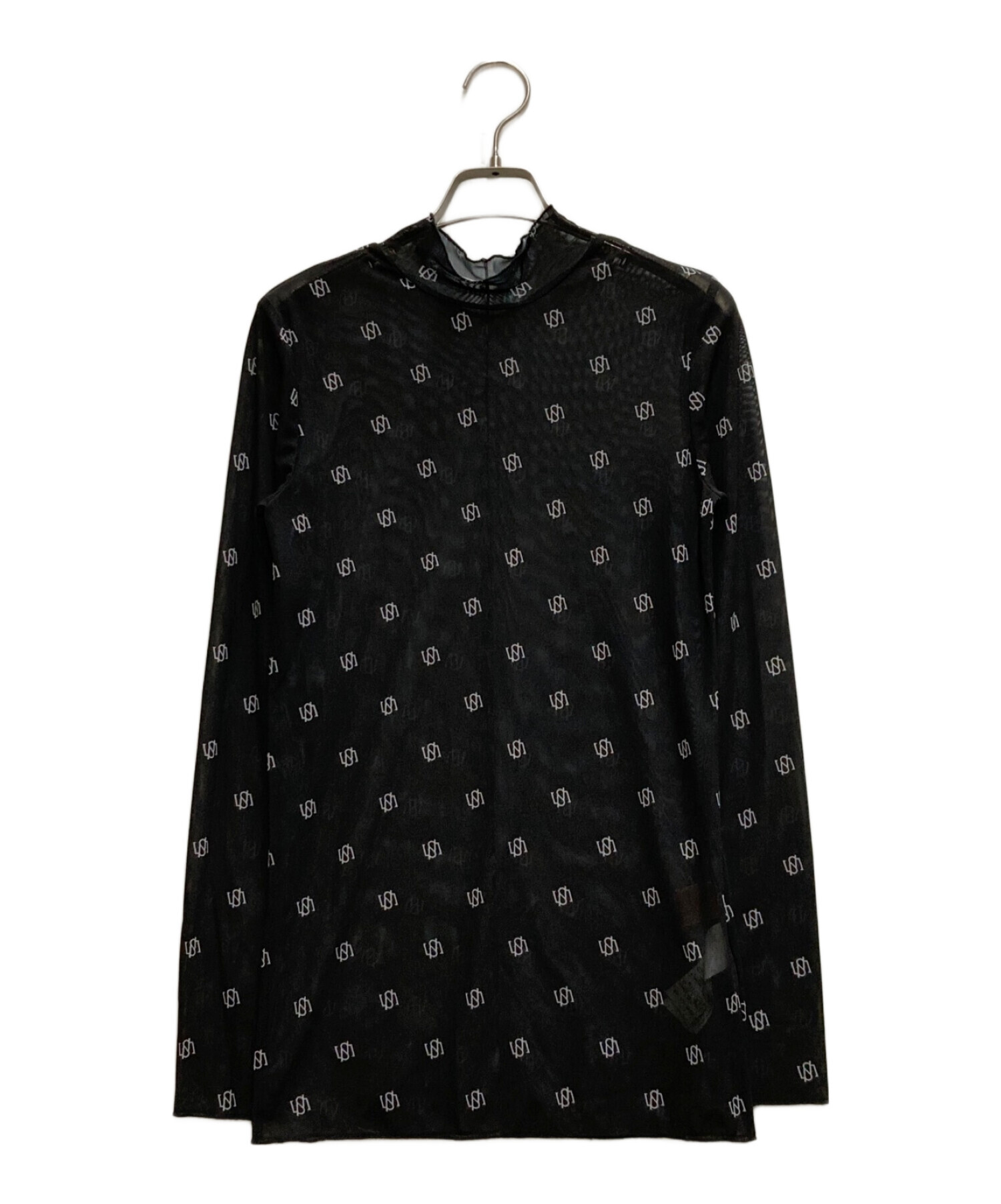 中古・古着通販】Ameri (アメリ) UND AMERI MONOGRAM TULLE TOP  