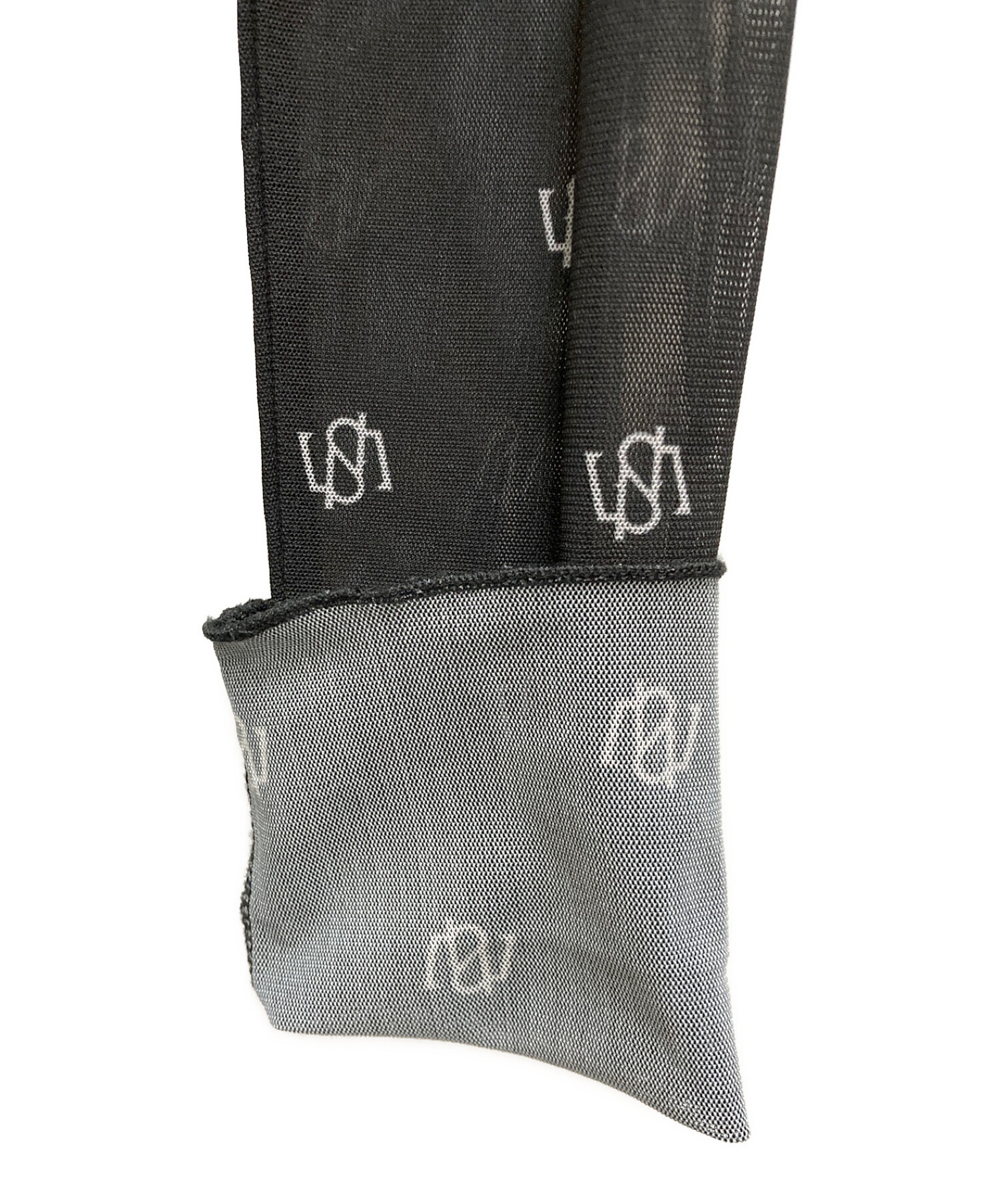 中古・古着通販】Ameri (アメリ) UND AMERI MONOGRAM TULLE TOP  