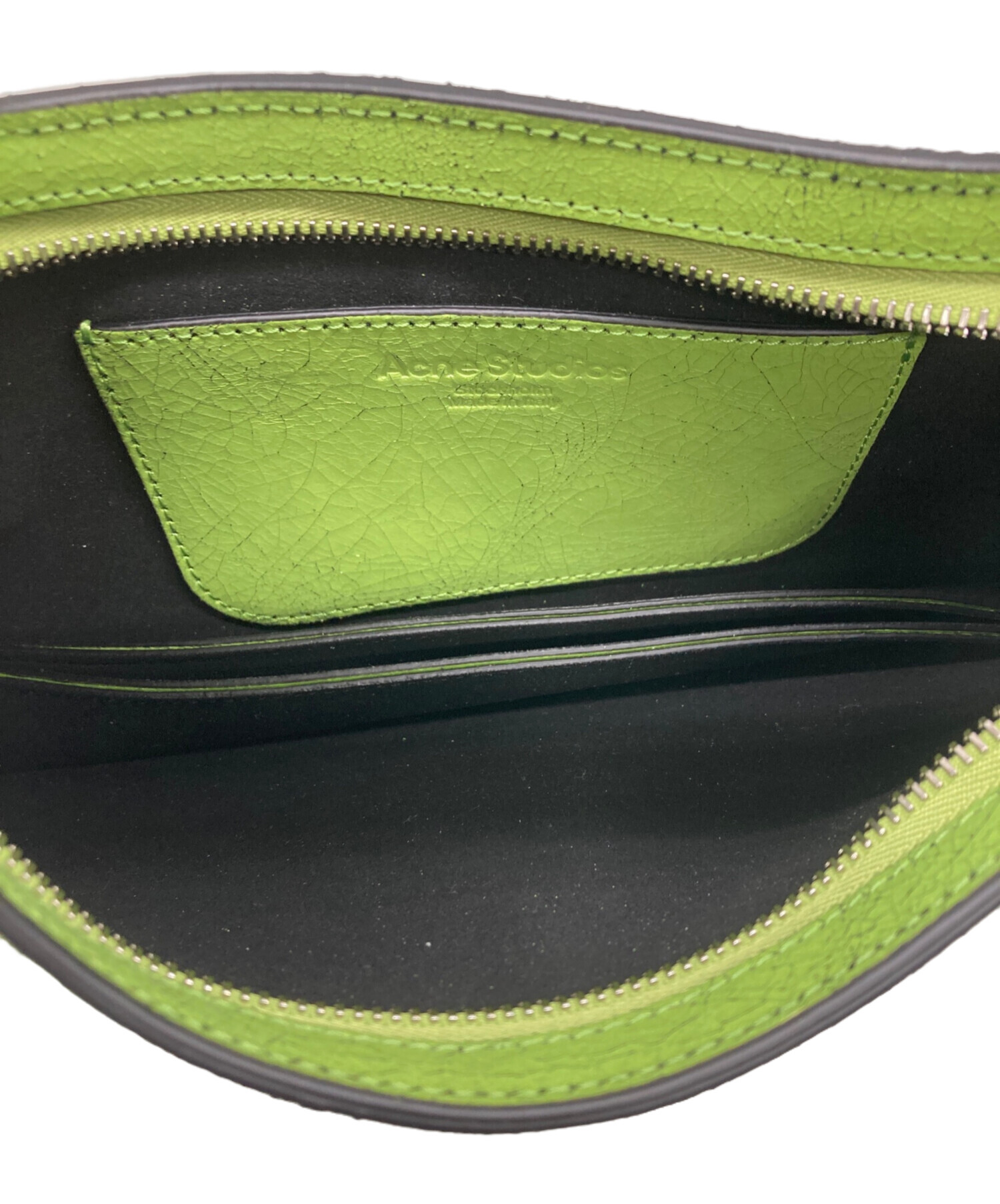 Acne Studios オリーブグリーン ショルダーバッグ 中古・古着通販】ACNE STUDIOS (アクネ ストゥディオス