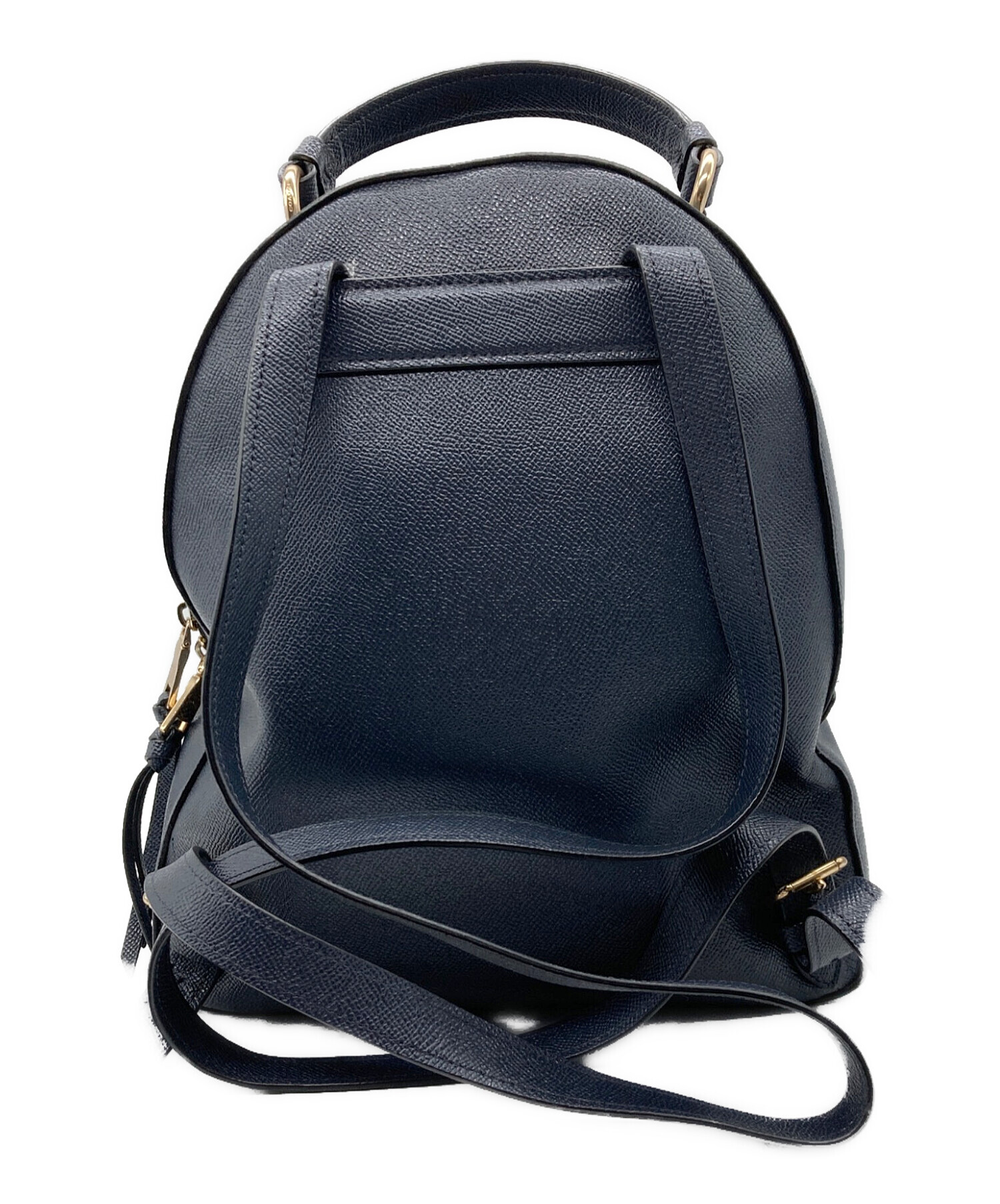 COACH ヘリテージレザーバックパック C2902 ブルー COACH コーチ