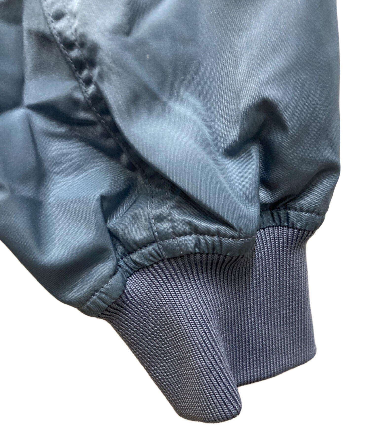 中古・古着通販】GUCCI (グッチ) バックロゴボンバージャケット ブルー 