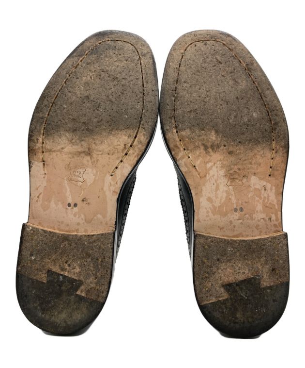 エンダースキーマ 美品 タグ箱完備 ウィングチップ レザー シューズ エンダースキーマ 美品 タグ箱完備 ウィングチップ レザー シューズ