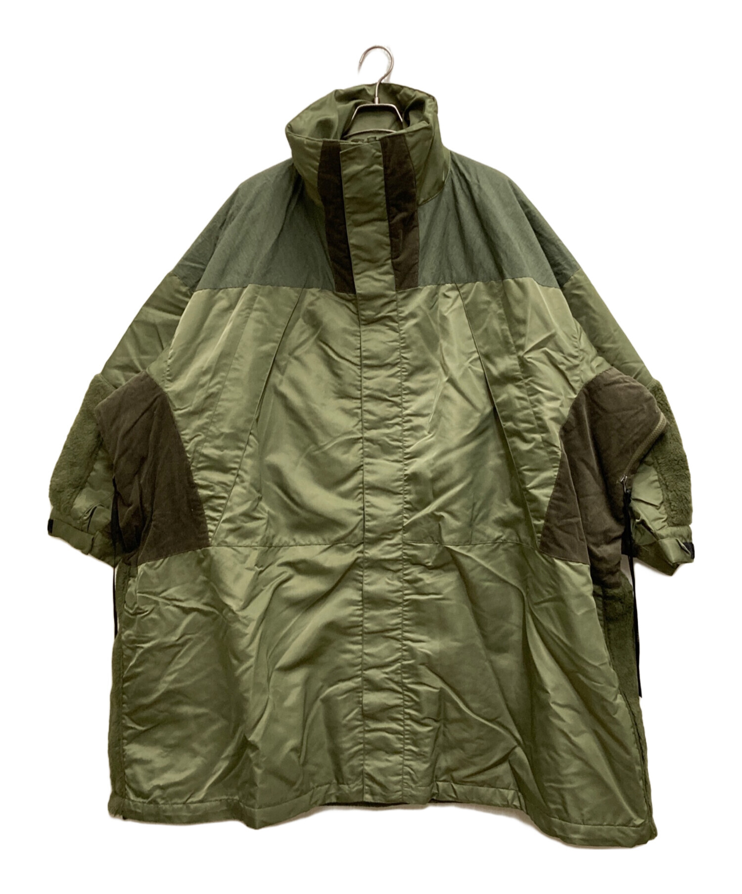 etsinta モンスター中綿オーバーコート カーキM コート モッズコート