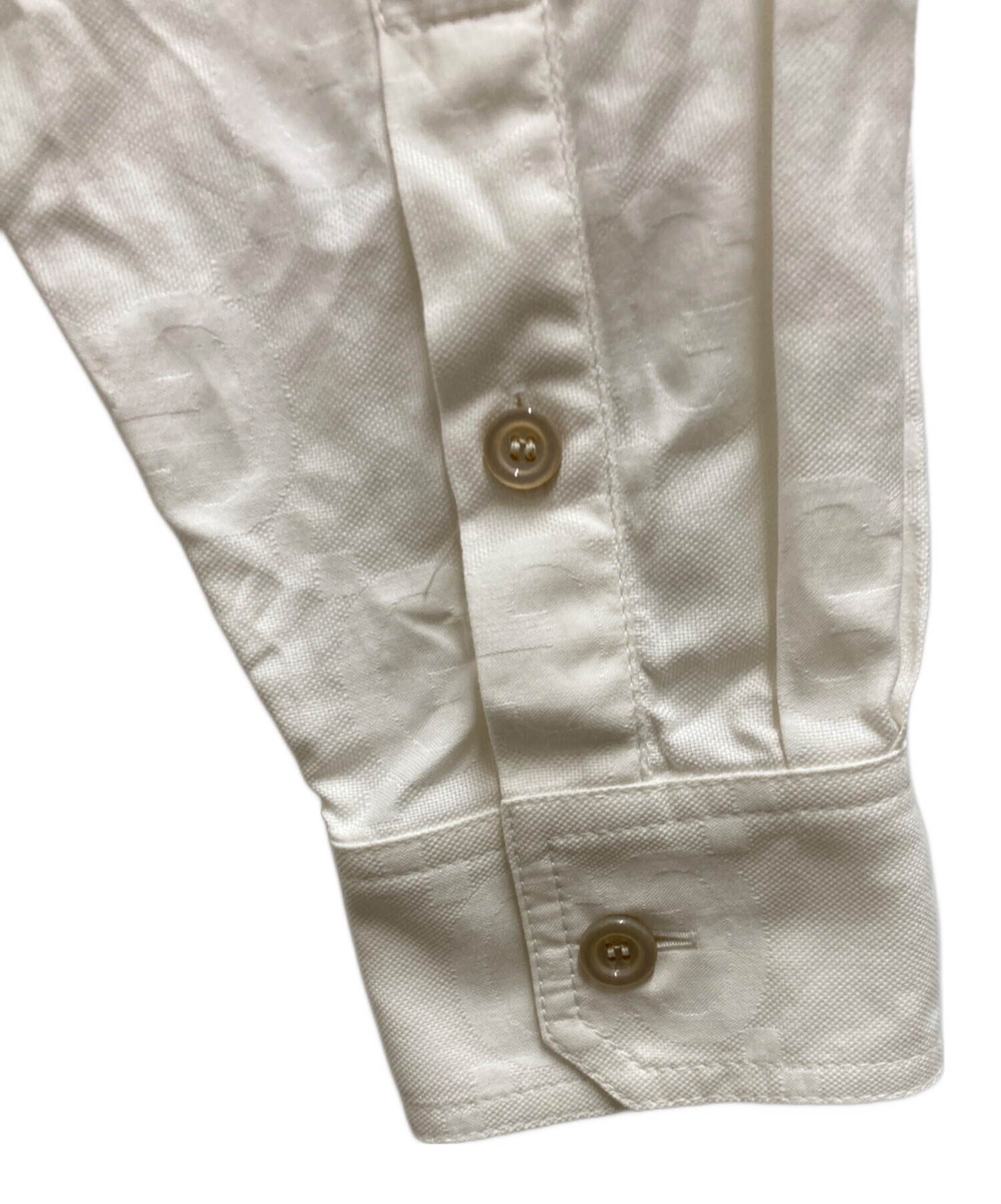 中古・古着通販】GUCCI (グッチ) GG柄コットンポプリン シャツ 