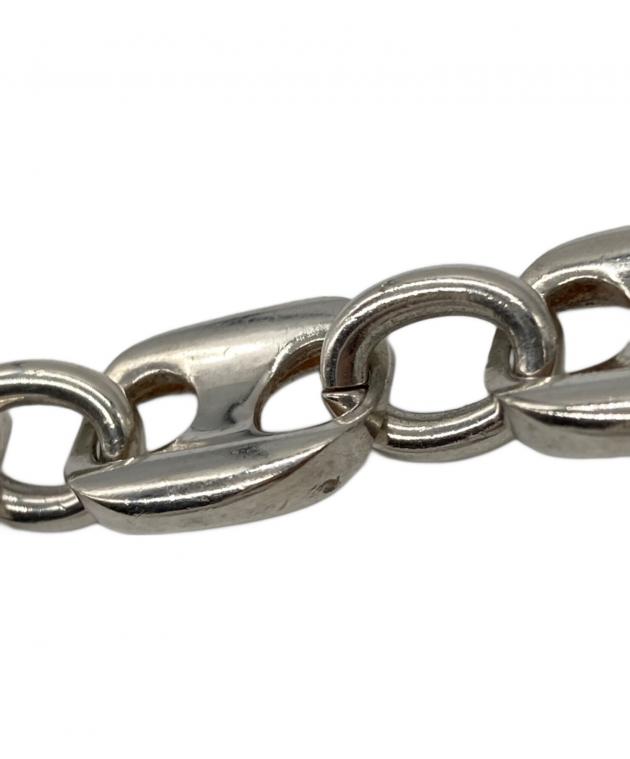 中古・古着通販】HERE'S (ヒアーズ) チェーンブレスレット シルバー