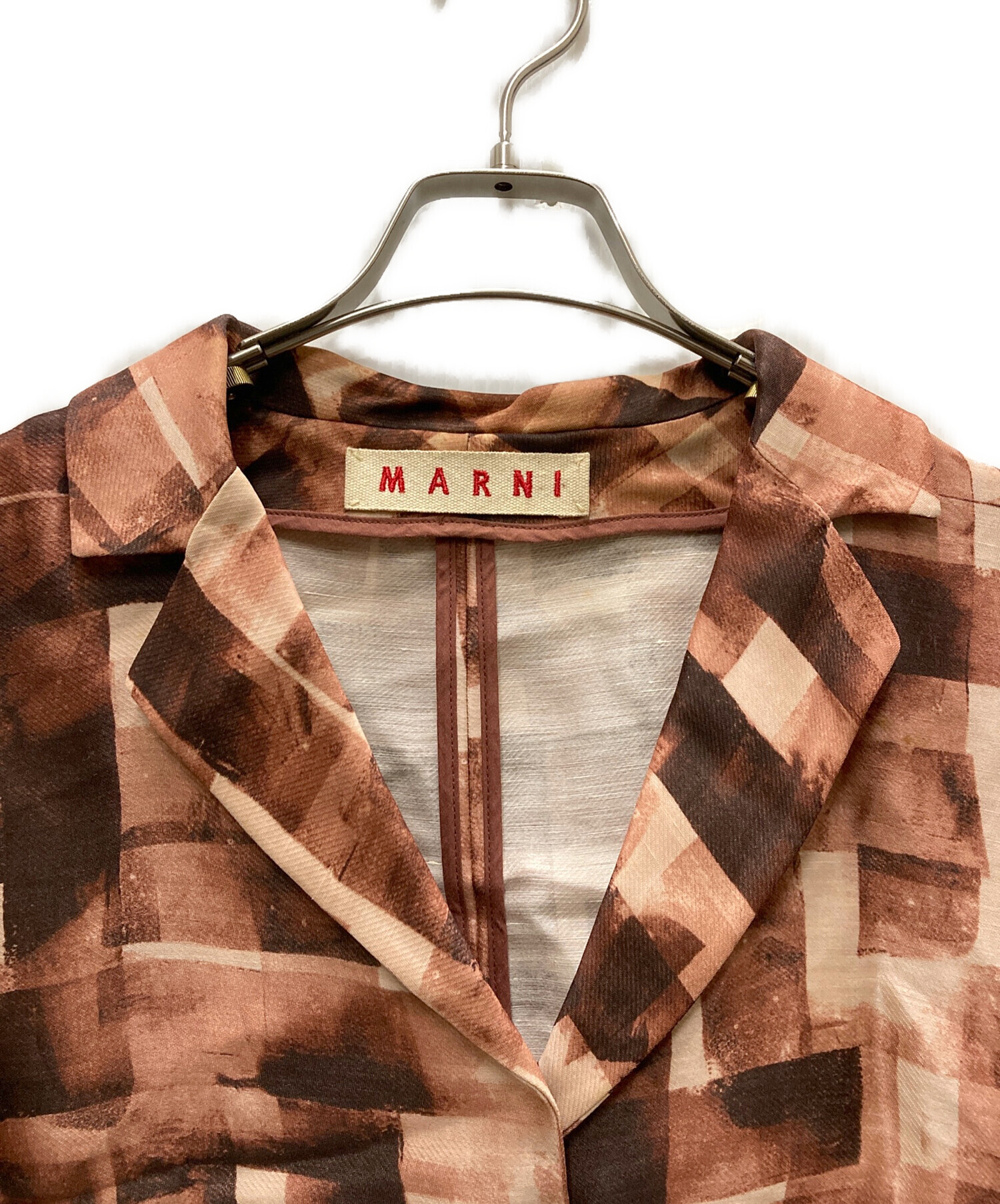 中古・古着通販】MARNI (マルニ) シルクリネンテーラード