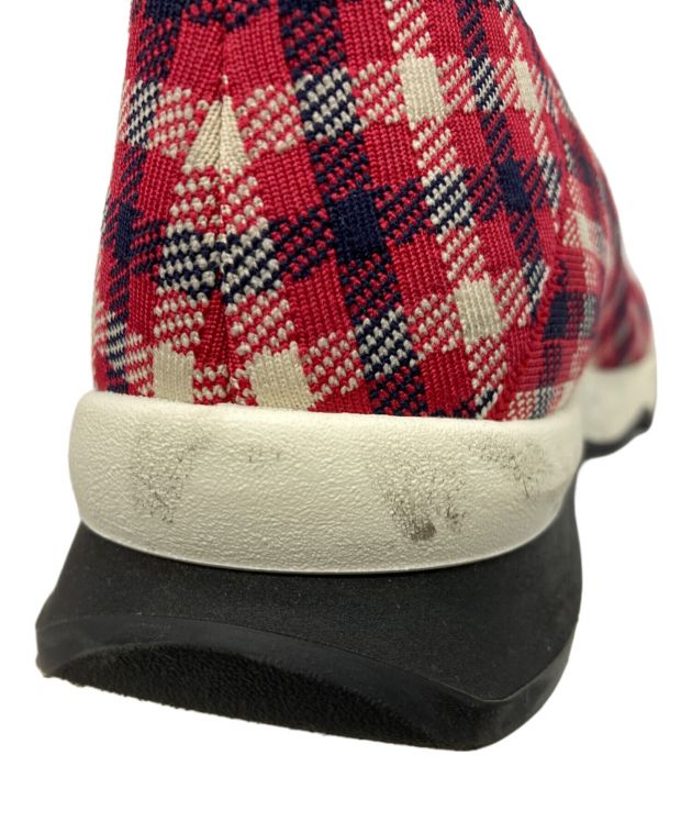 中古・古着通販】FENDI (フェンディ) チェックソックススニーカー 