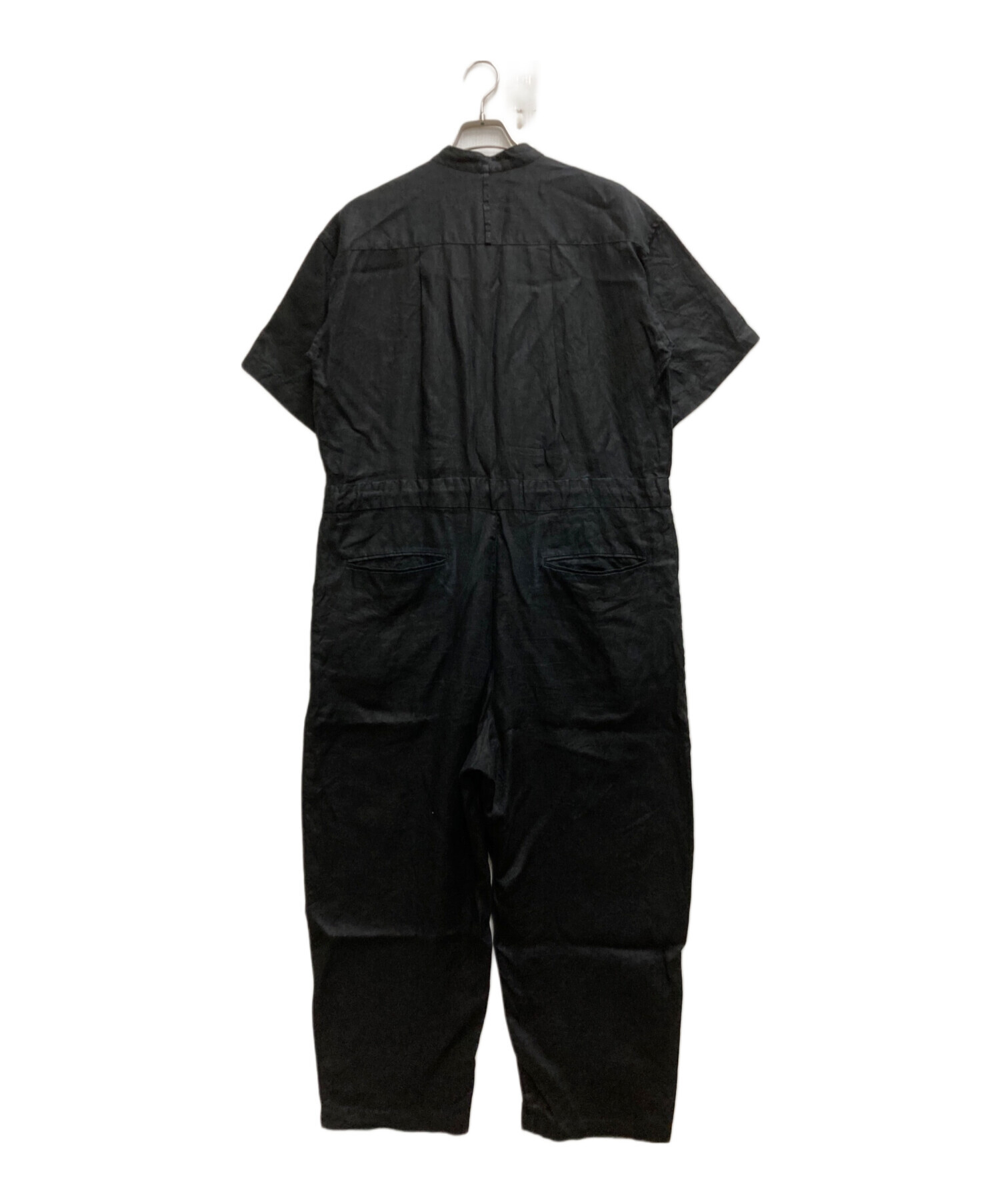 中古・古着通販】KAGURE (カグレ) リネンハーフスリーブオールインワン