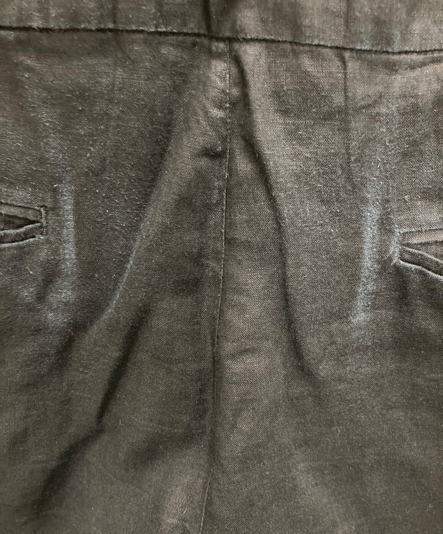 中古・古着通販】KAGURE (カグレ) リネンハーフスリーブオールインワン