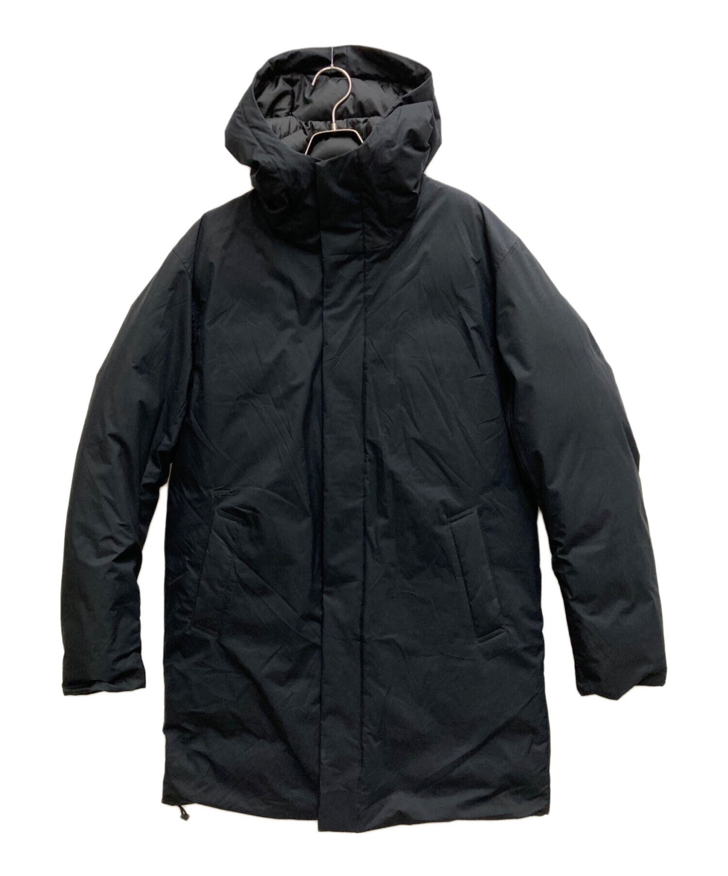 中古・古着通販】LACOSTE (ラコステ) ダウンコート ブラック サイズ:48 