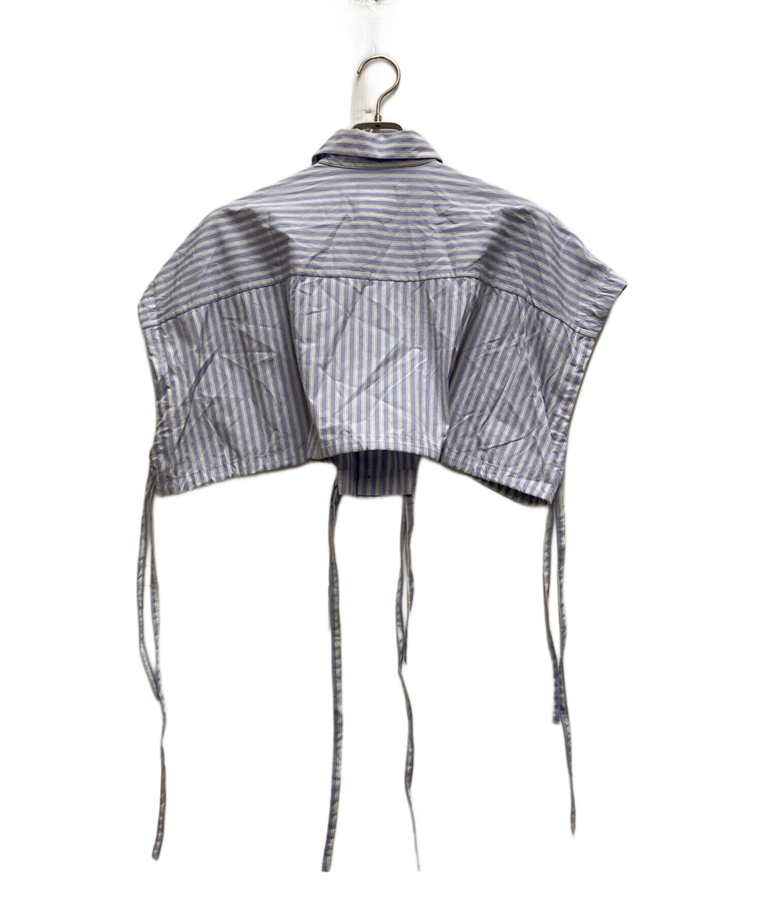 中古・古着通販】UJOH (ウジョー) French Gathered Shirt ブルー 