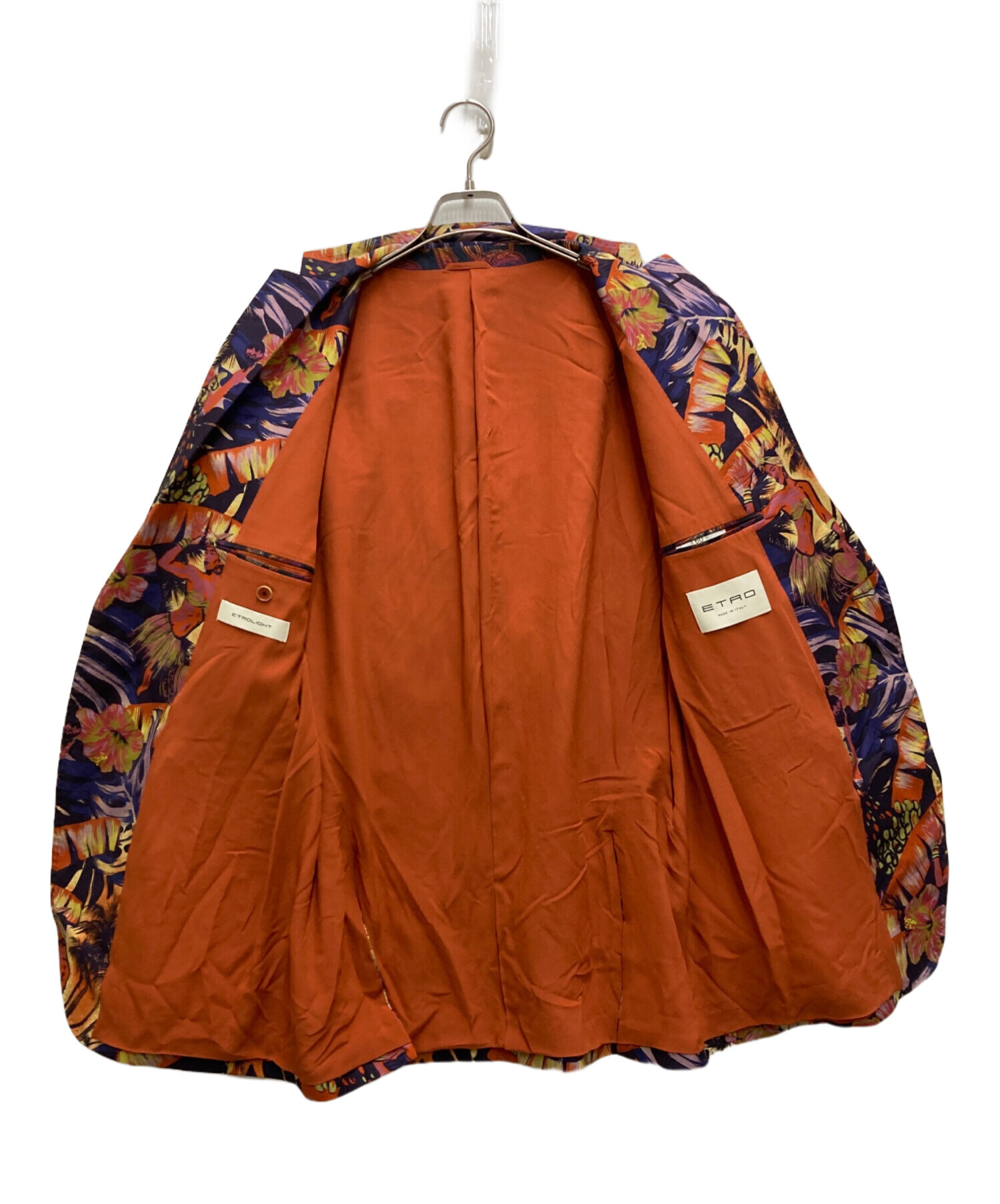 ★エトロ セットアップ テーラードジャケット パンツ ボタニカル 54 3XL 中古・古着通販】ETRO (エトロ) ボタニカルテーラードジャケット